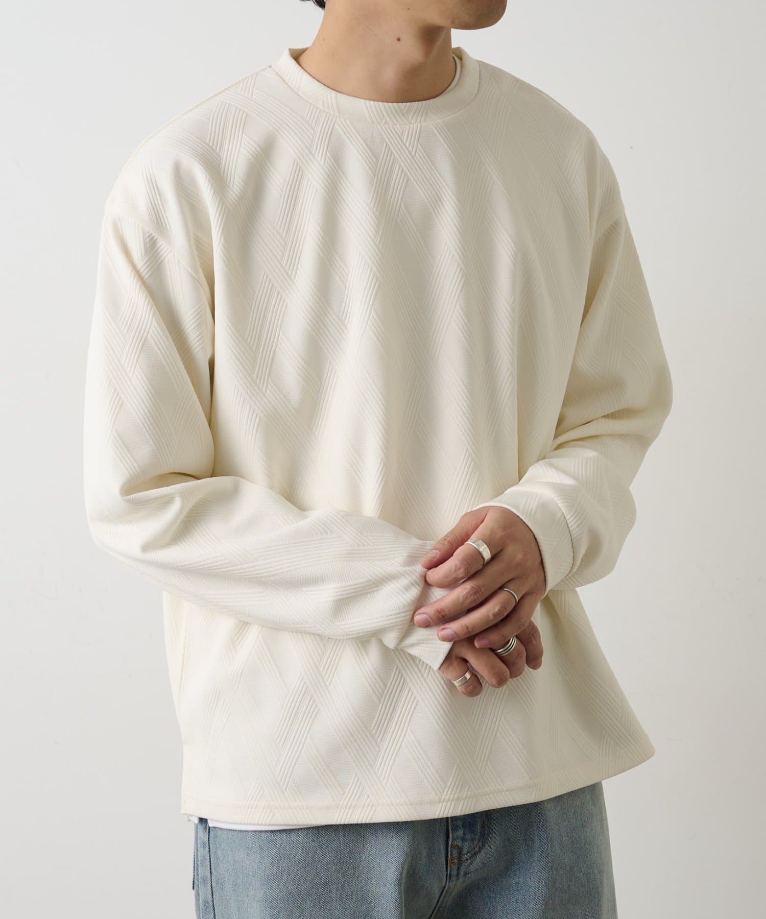 COLONY 2139(コロニー トゥーワンスリーナイン) クロスラインジャガードロンT