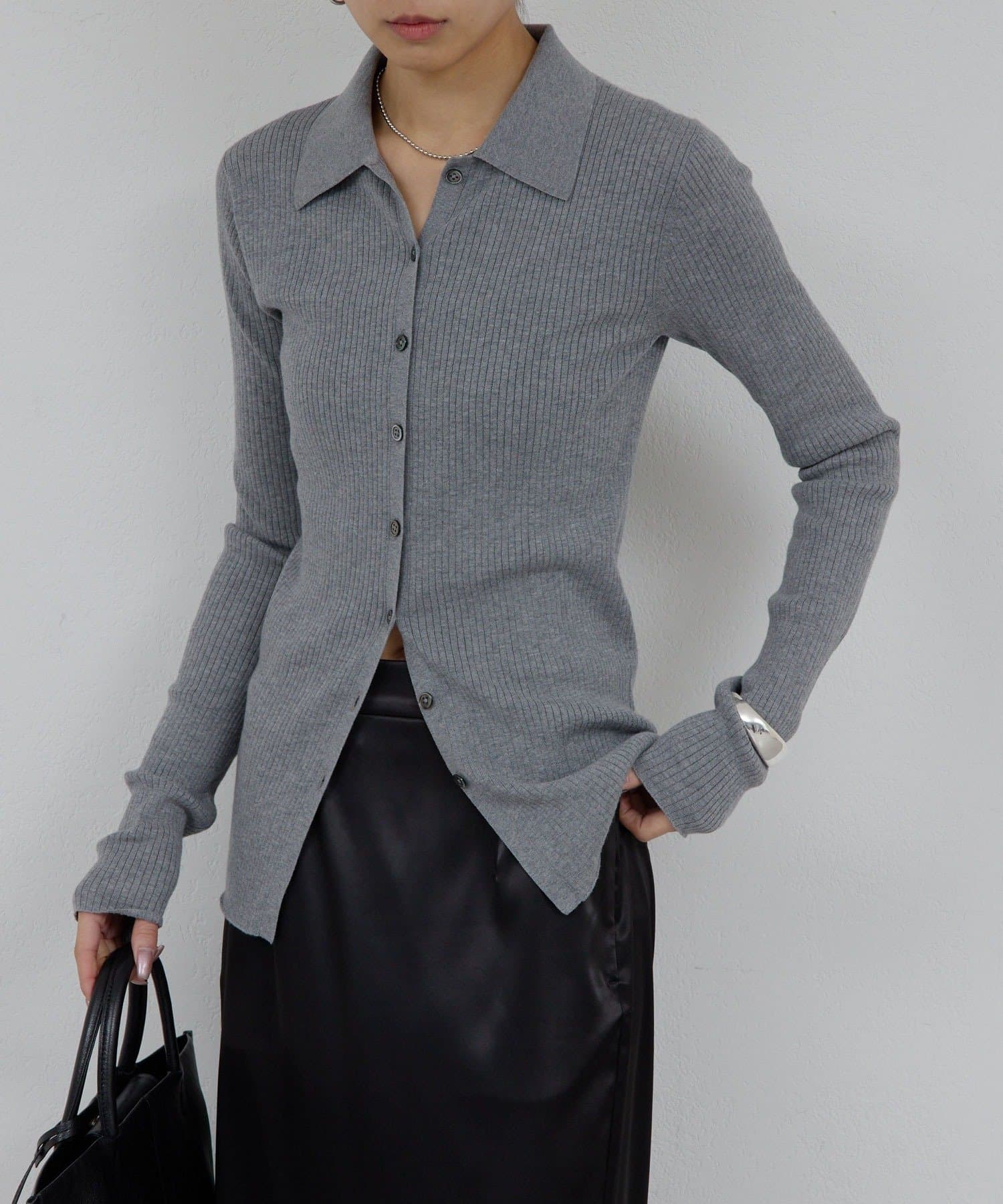 GALLARDAGALANTE(ガリャルダガランテ) 【近日予約開始】ポロリブニット