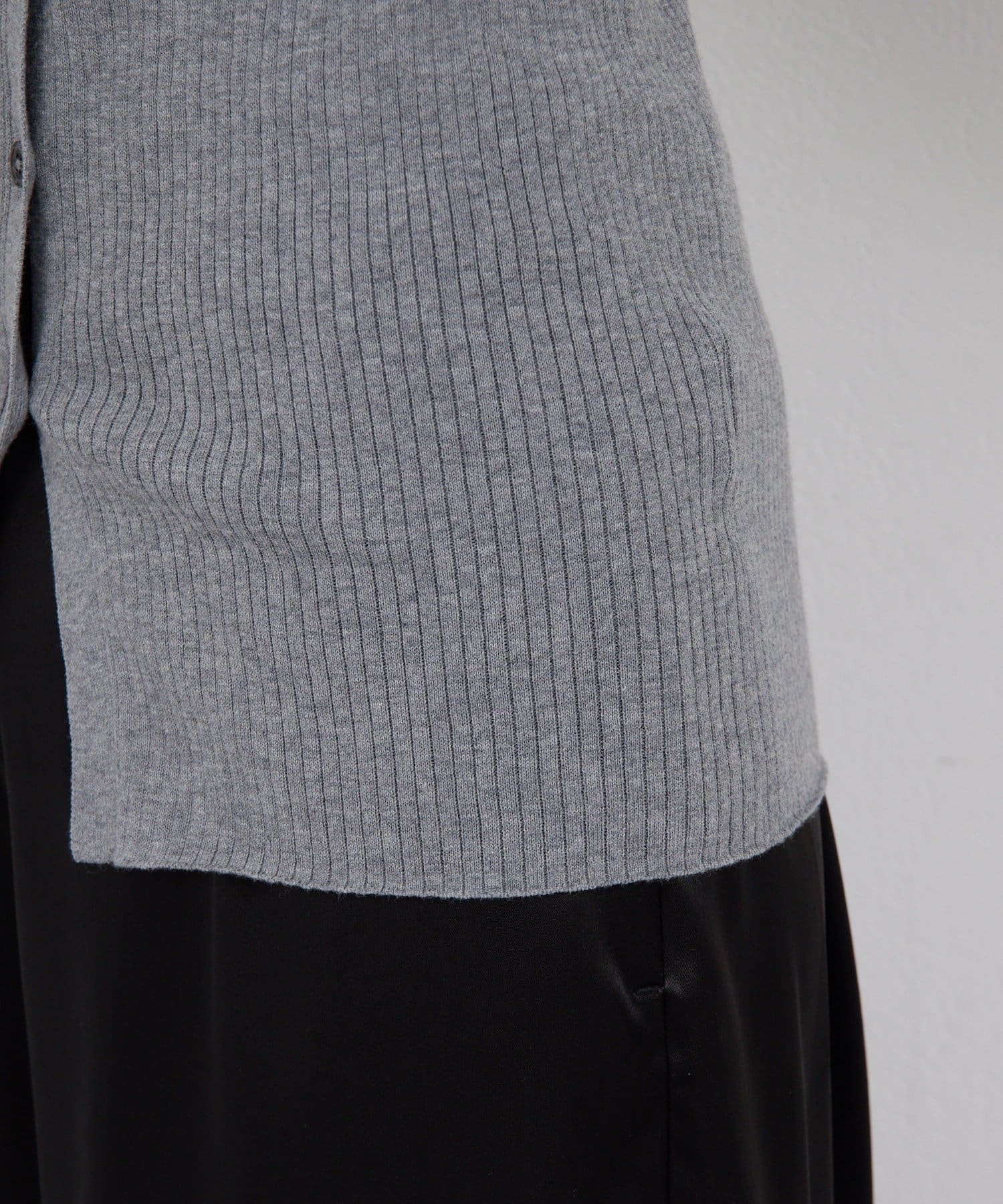 GALLARDAGALANTE(ガリャルダガランテ) 【近日予約開始】ポロリブニット