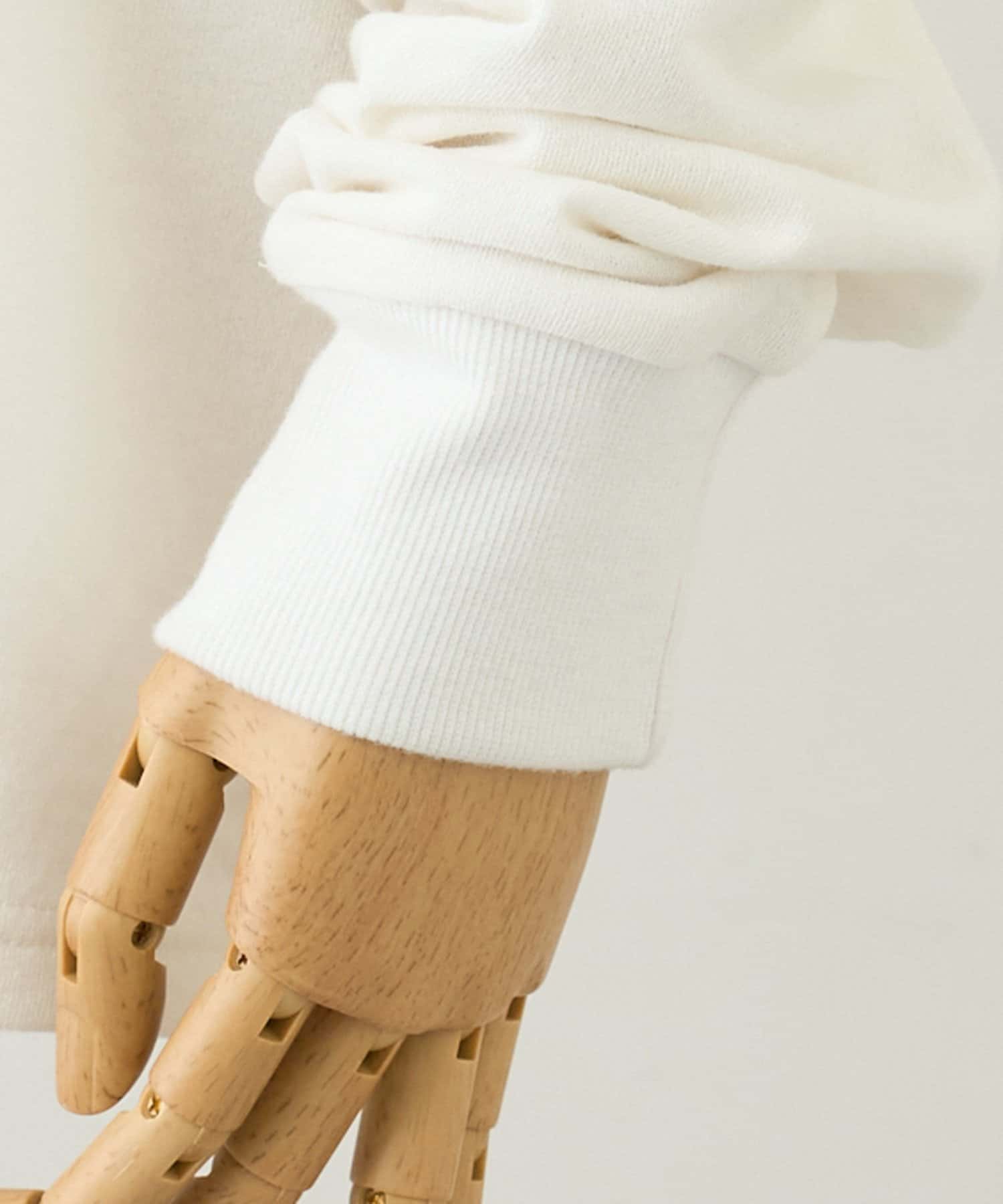 DISCOAT(ディスコート) 【Enlude/これ一枚で決まる◎】シアー裏毛ヘンリーネック