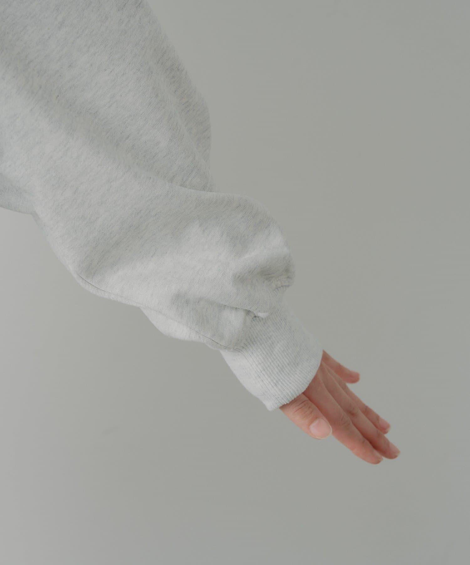 Chico(チコ) 【SALON by Chico】ランダムチュールデザインオフショルスウェット