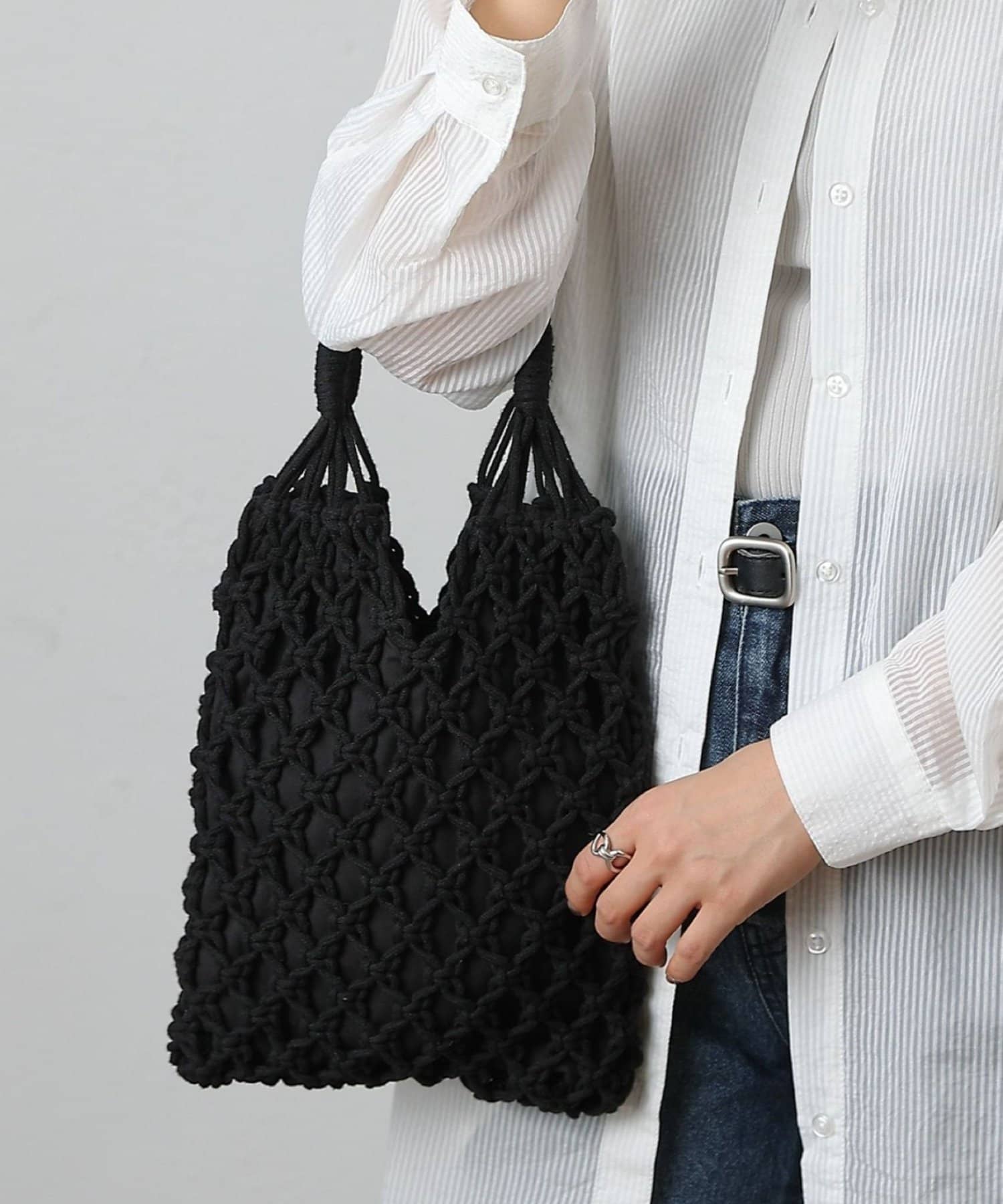 COLONY 2139(コロニー トゥーワンスリーナイン) 【リバイバル/新色追加】マクラメトートバッグ