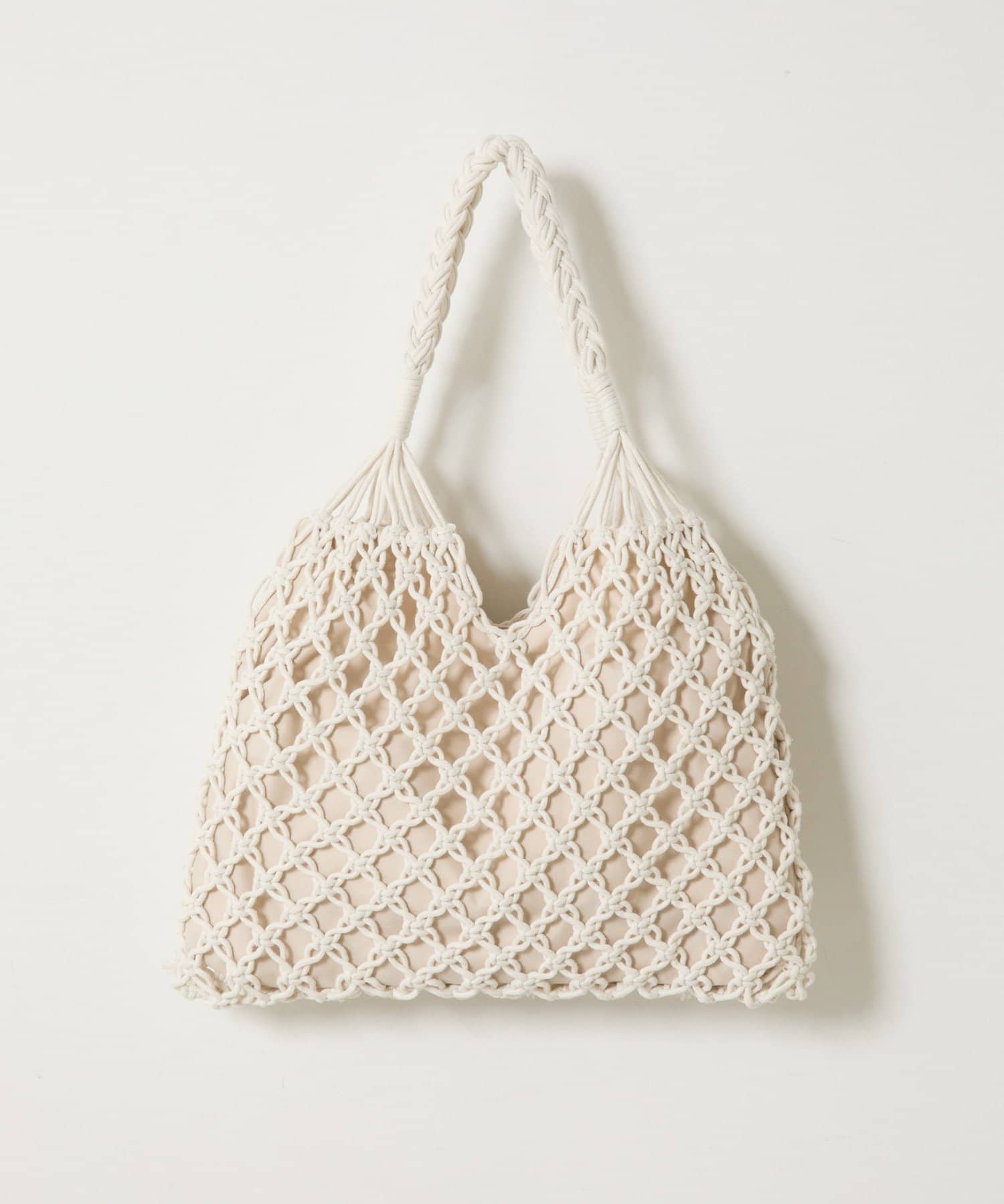 COLONY 2139(コロニー トゥーワンスリーナイン) マクラメラージトートバッグ