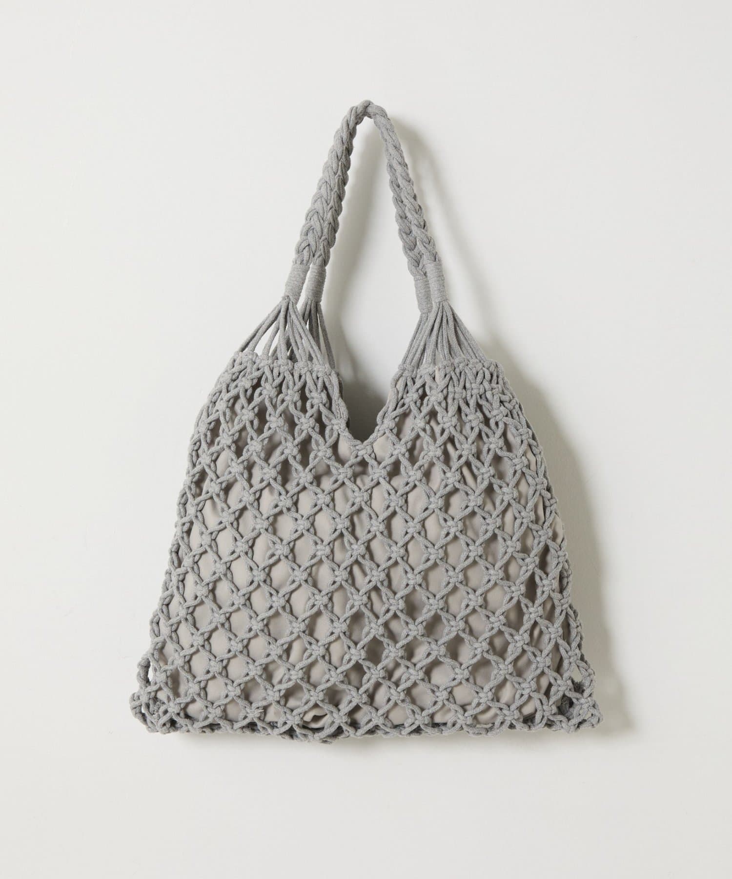 COLONY 2139(コロニー トゥーワンスリーナイン) マクラメラージトートバッグ