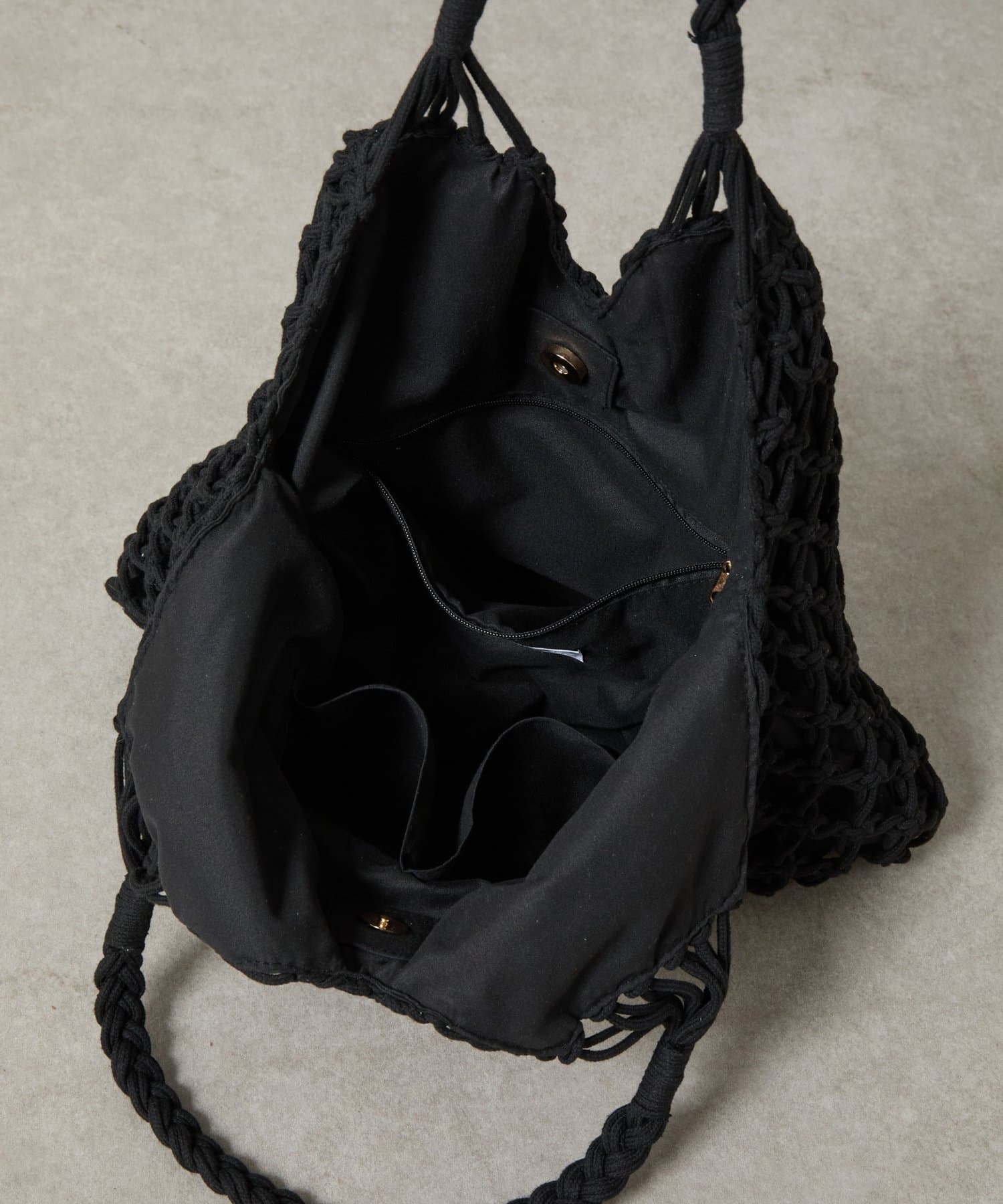 COLONY 2139(コロニー トゥーワンスリーナイン) マクラメラージトートバッグ