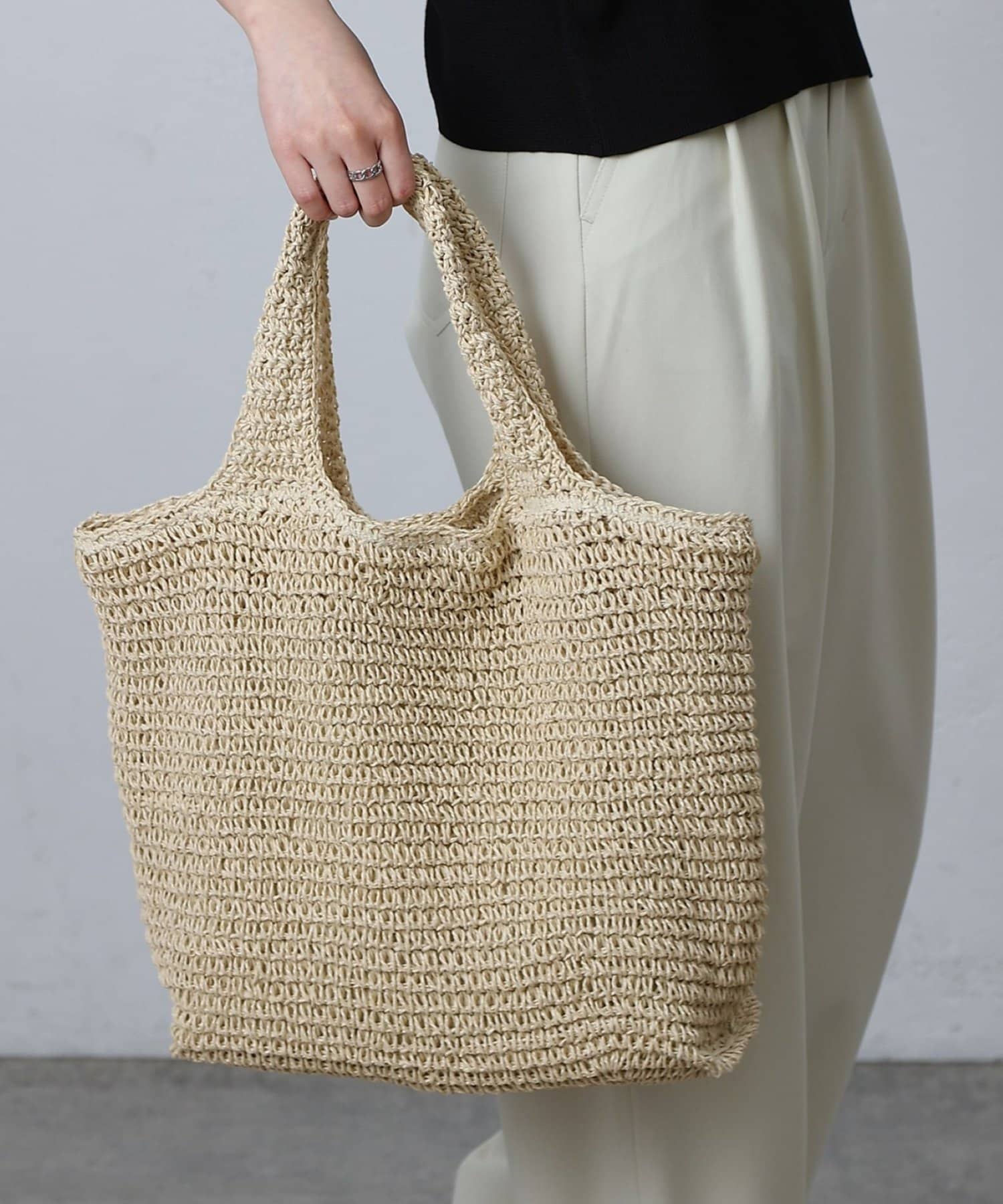 COLONY 2139(コロニー トゥーワンスリーナイン) 【リバイバル】ソフトペーパーハンドルバッグ