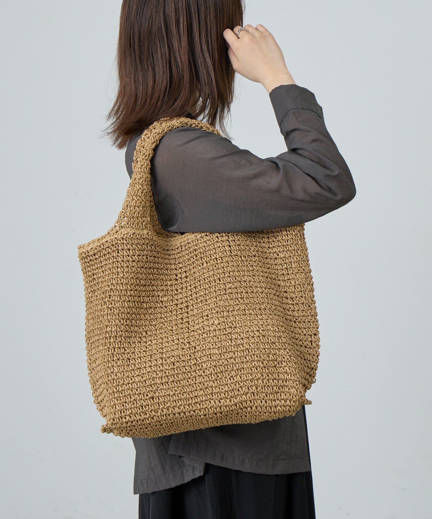 COLONY 2139(コロニー トゥーワンスリーナイン) 【リバイバル】ソフトペーパーハンドルバッグ