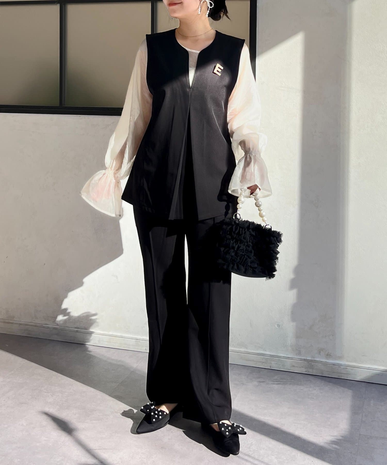 prose verse(プロズヴェール) 【3点セット】Vネックベストセットアップ