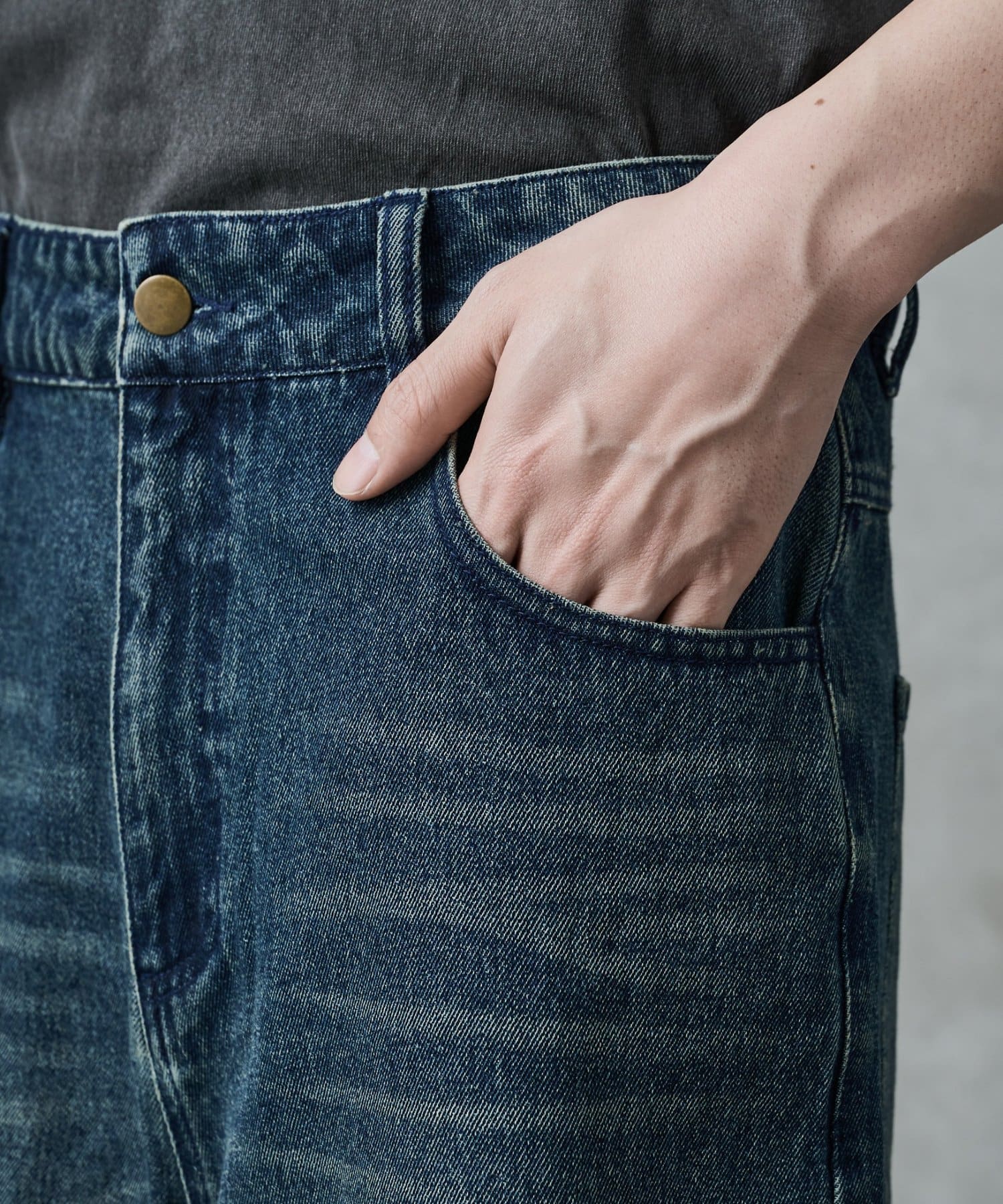 COLONY 2139(コロニー トゥーワンスリーナイン) デニムバギーショーツ