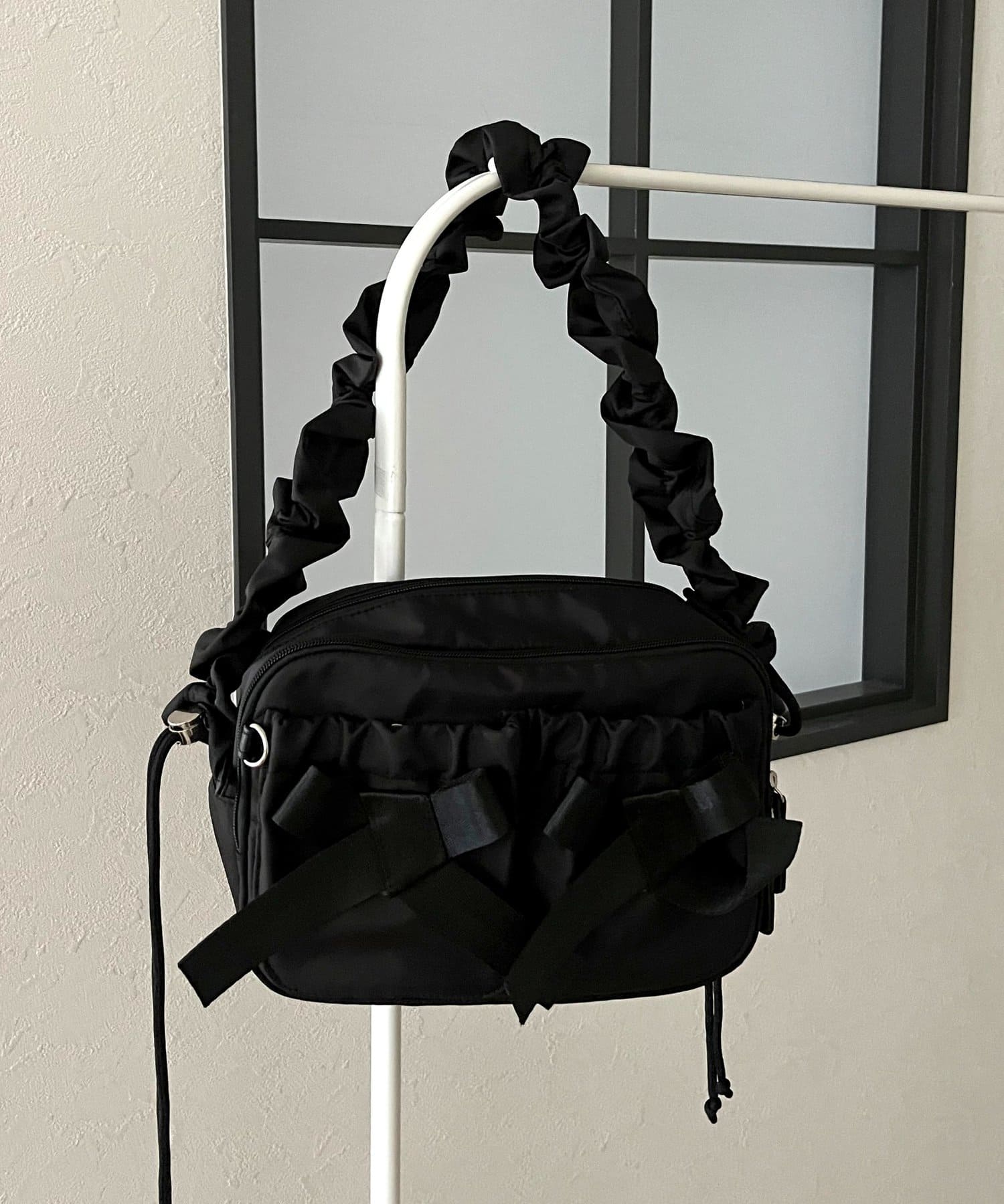 prose verse(プロズヴェール) 【SAPON】撥水リボンシャーリングショルダーバッグ