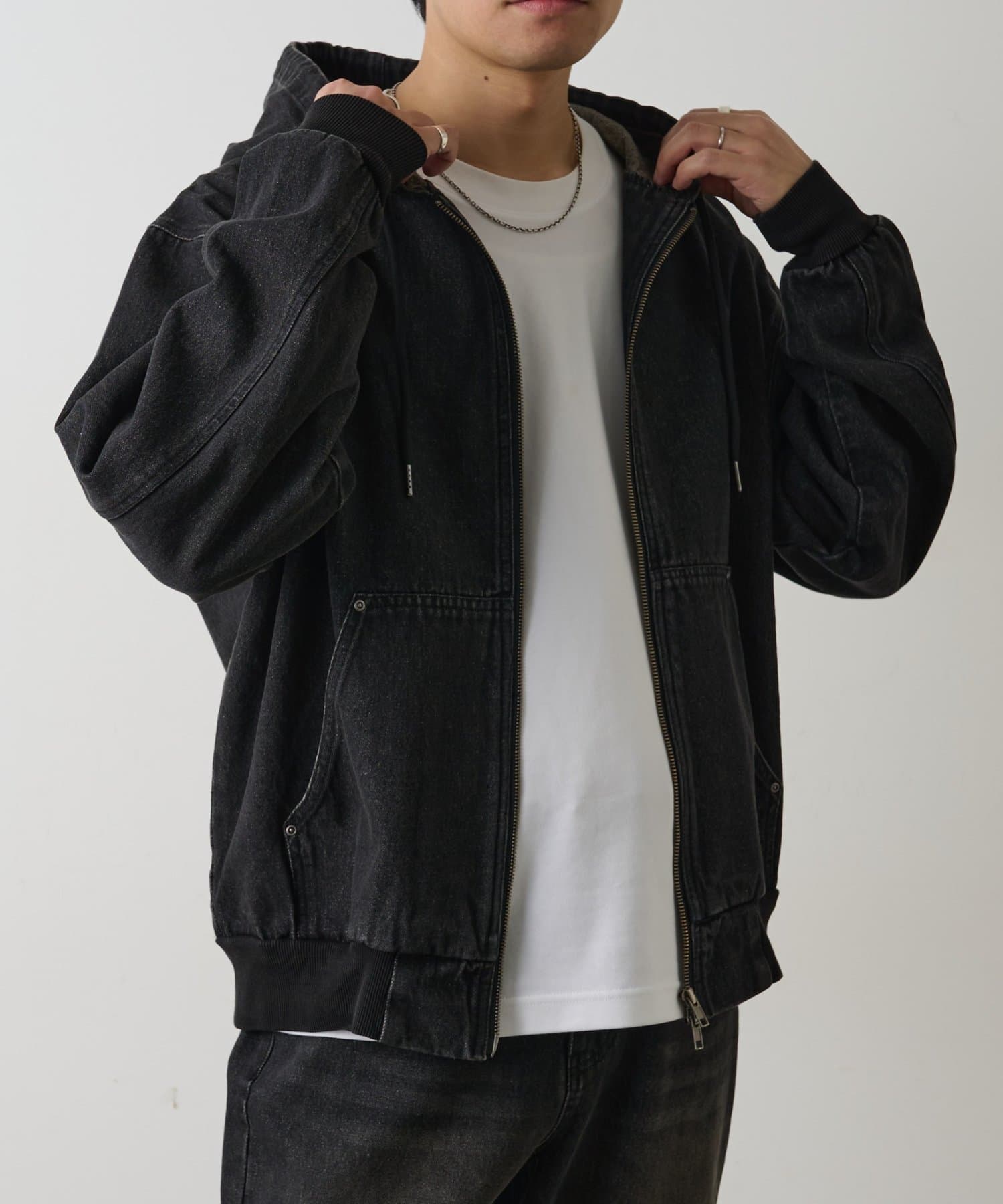 COLONY 2139(コロニー トゥーワンスリーナイン) 【セットアップ対応】デニムZIPアクティブパーカー