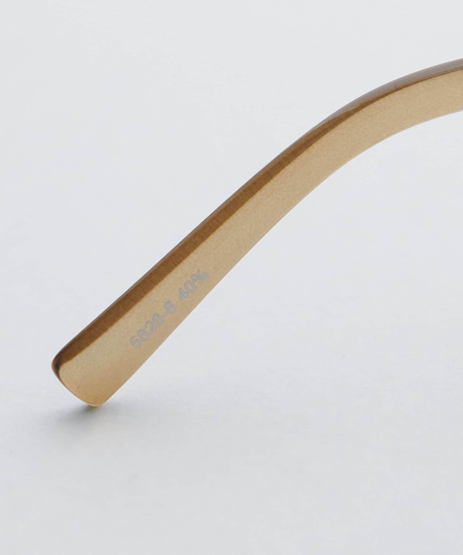 DISCOAT(ディスコート) オーバルフレームサングラス