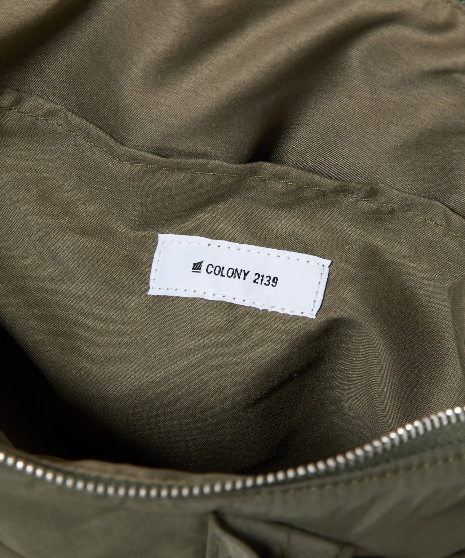 COLONY 2139(コロニー トゥーワンスリーナイン) 【UNISEX】マルチポケットヘルメットバッグ