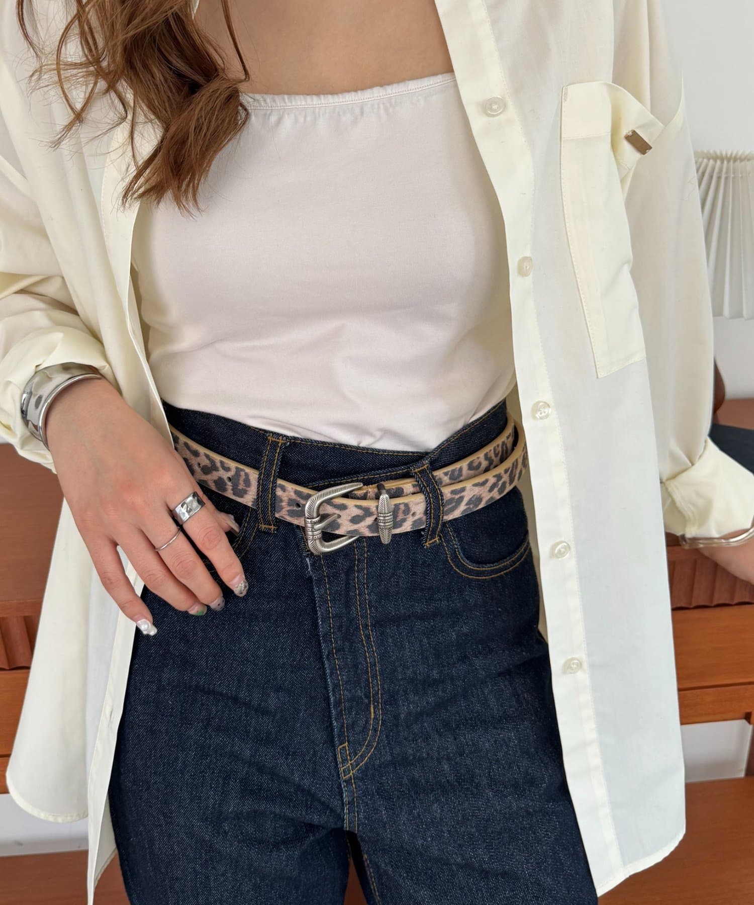 DISCOAT(ディスコート) 【Enlude/ユニセックス】ウエスタンバックルベルト