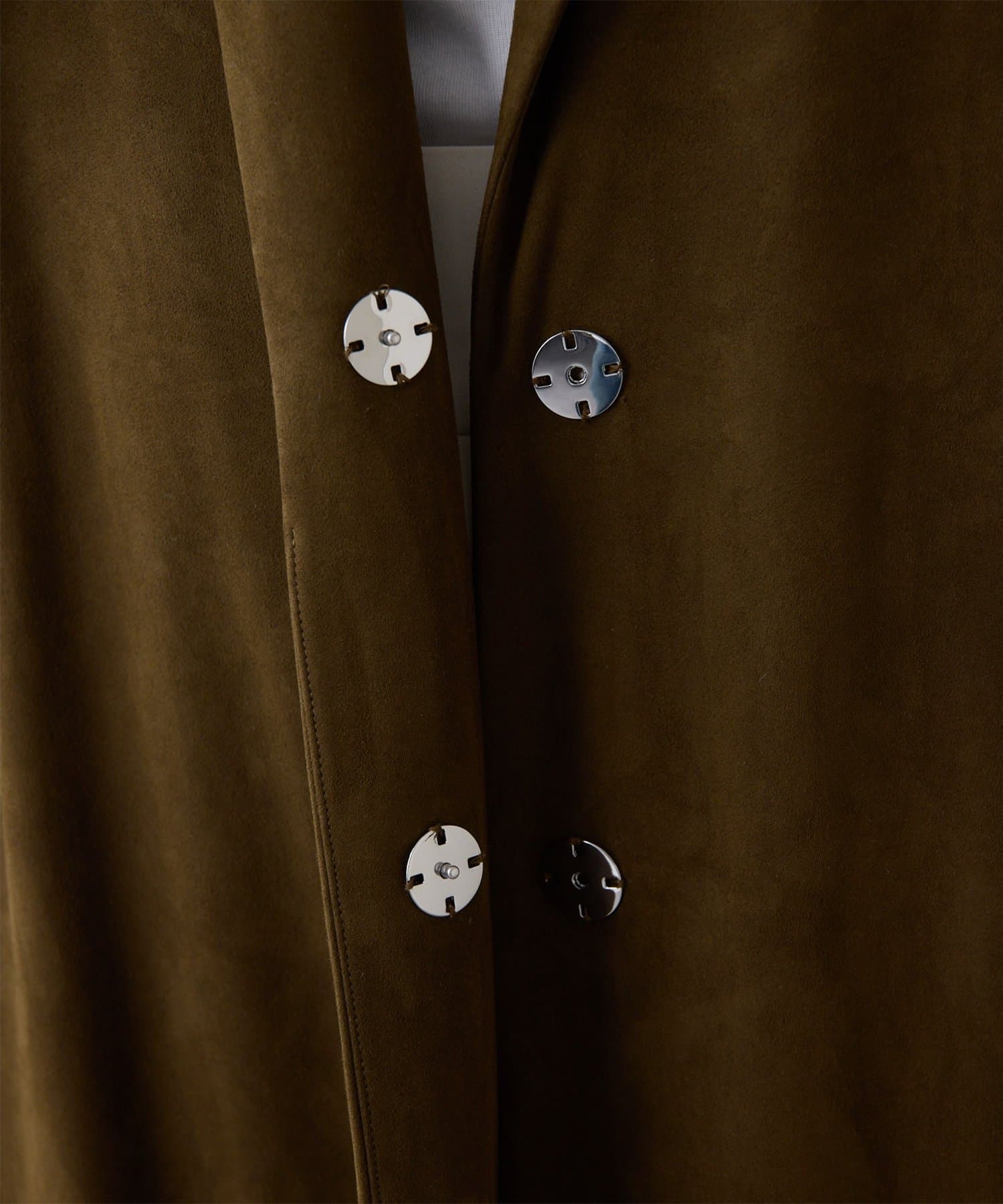 Whim Gazette(ウィム ガゼット) スエードライクコート