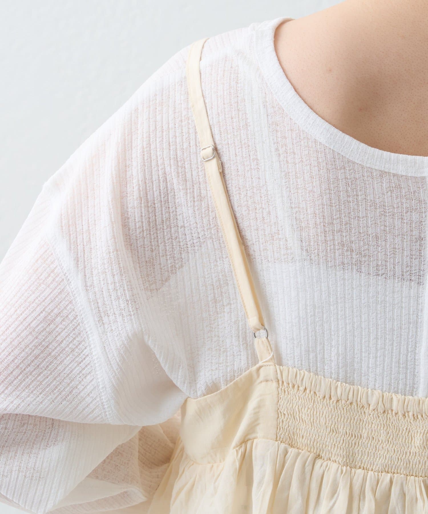 CIAOPANIC TYPY(チャオパニックティピー) 【india】コード刺繍キャミビスチェ