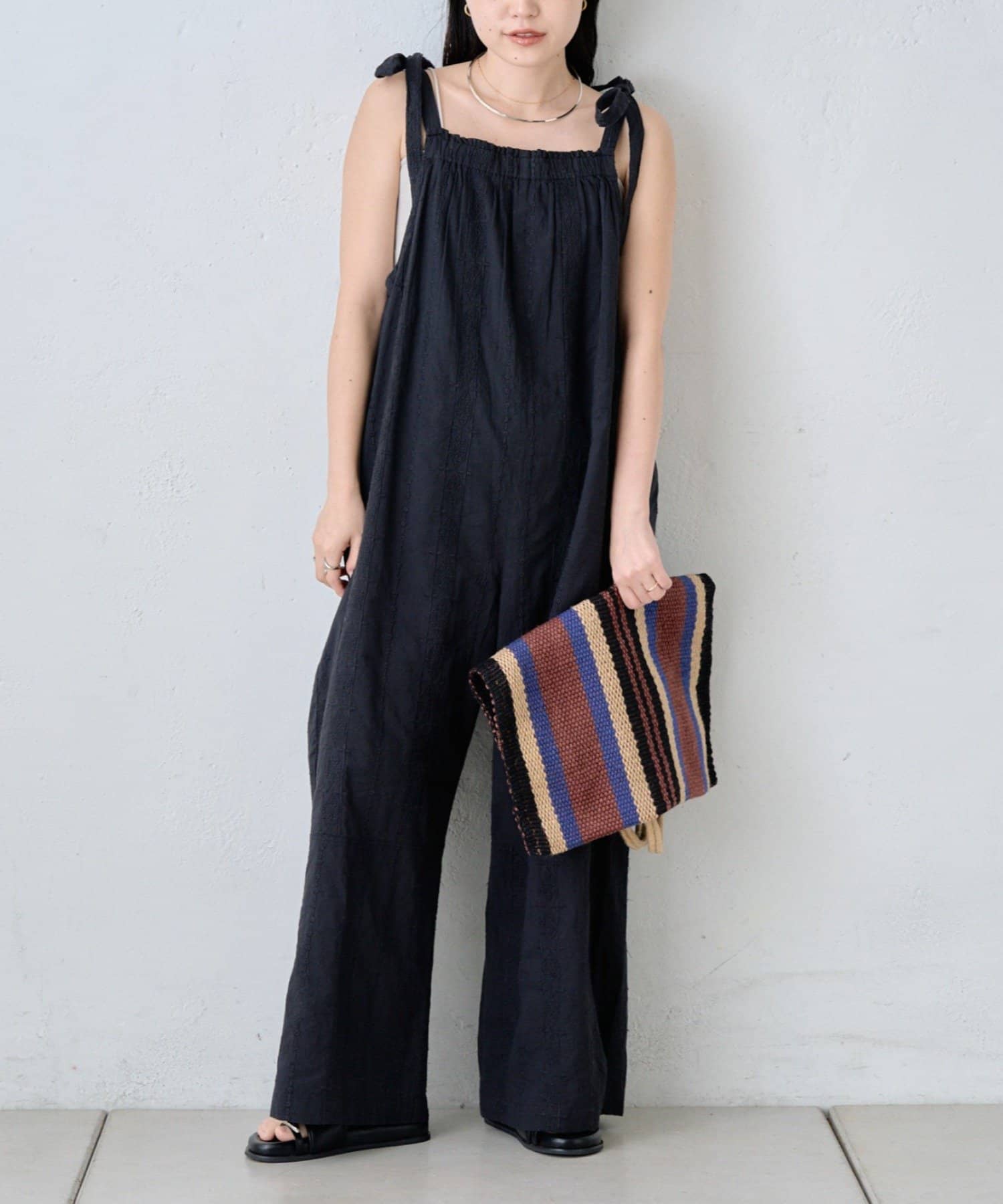 CIAOPANIC TYPY(チャオパニックティピー) 【india】アソート肩紐リボンサロペット