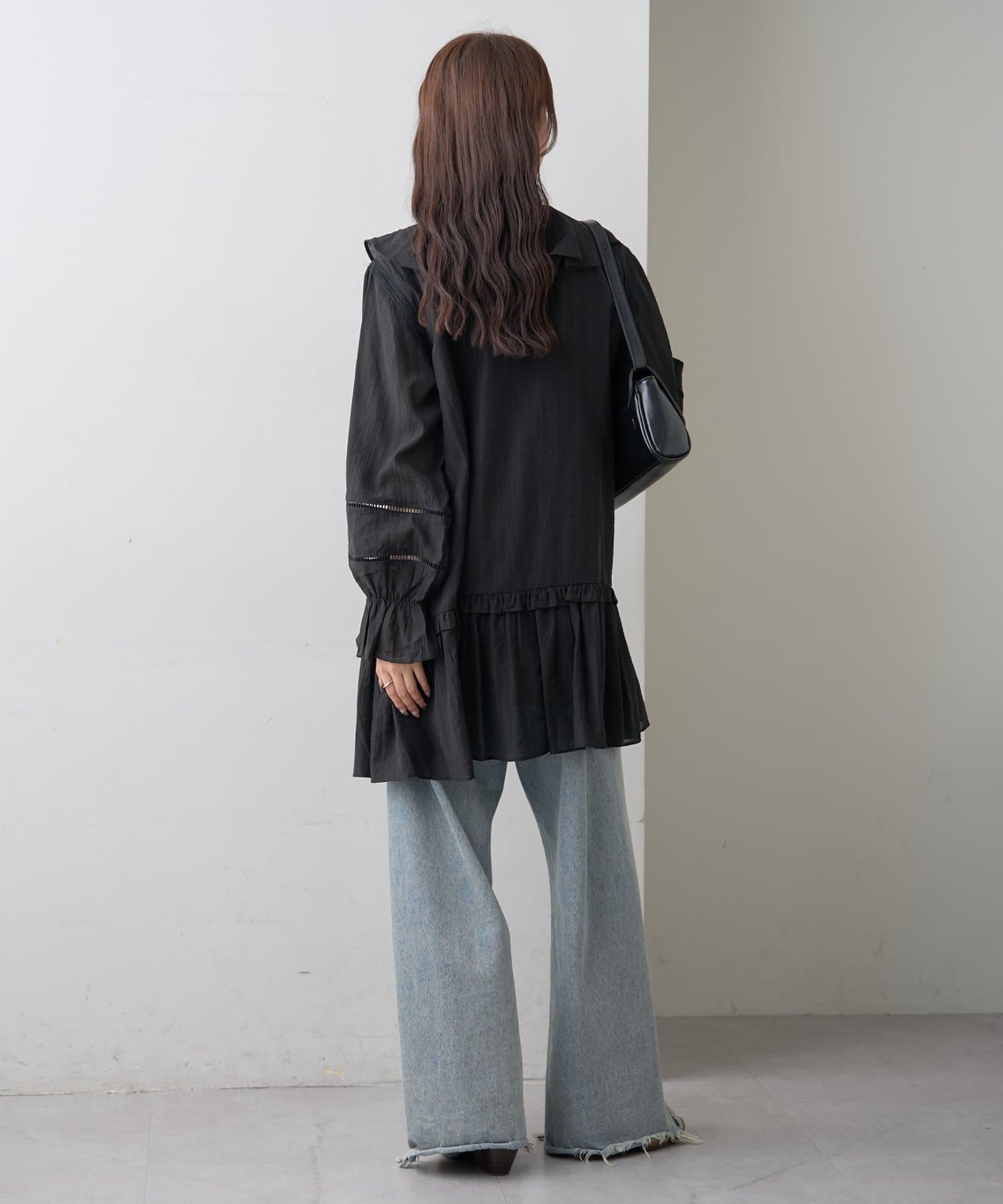 mystic(ミスティック) ラッフルティアードミニワンピース