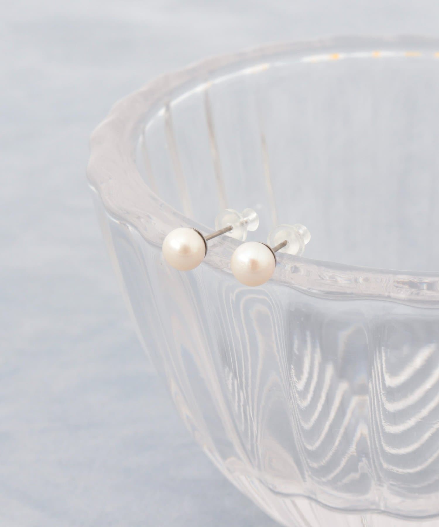 NOLLEY'S(ノーリーズ) 【grace grace/グラスグラス】淡水パールピアス-Greta