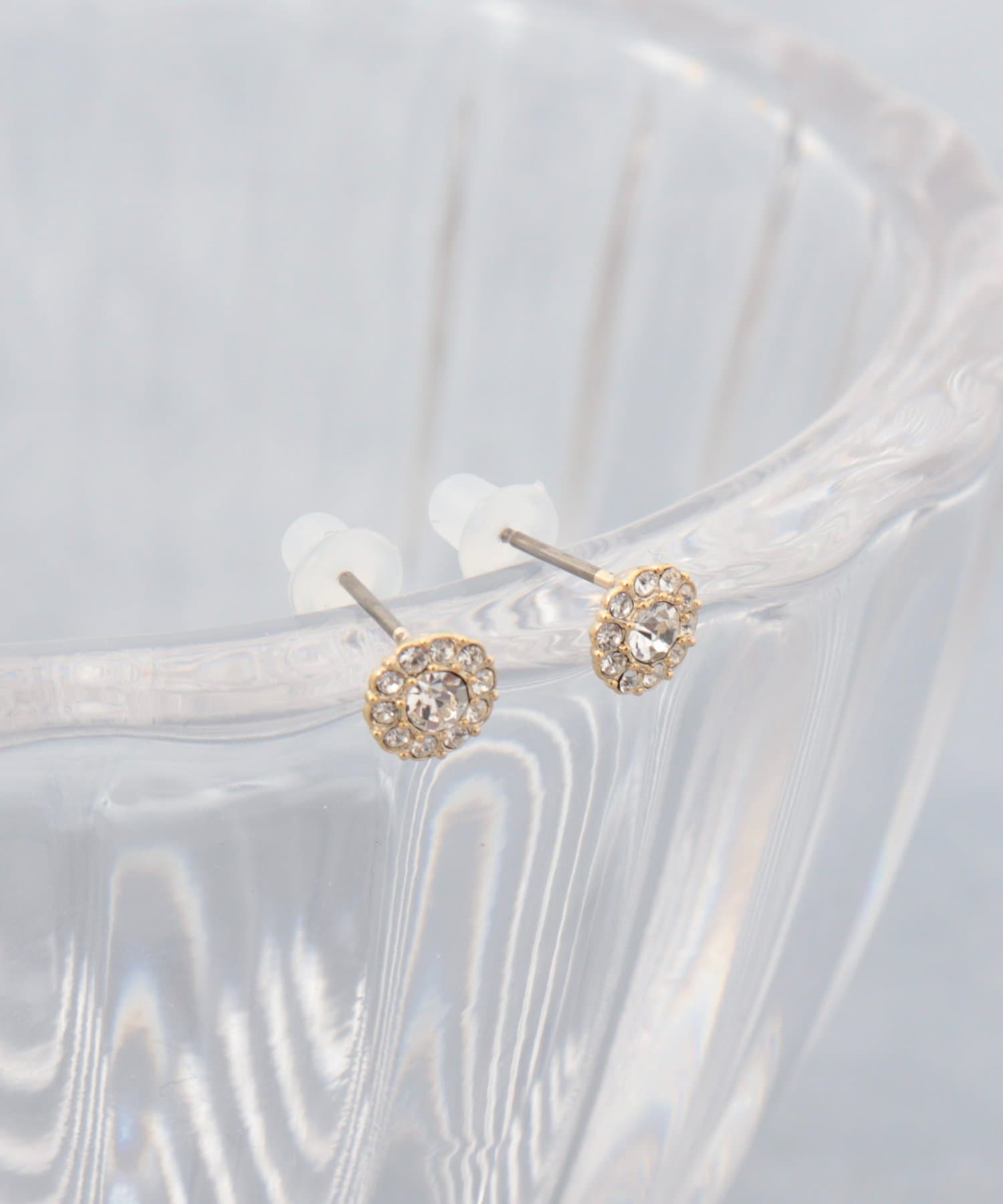 NOLLEY'S(ノーリーズ) 【grace grace/グラスグラス】プチパヴェピアス