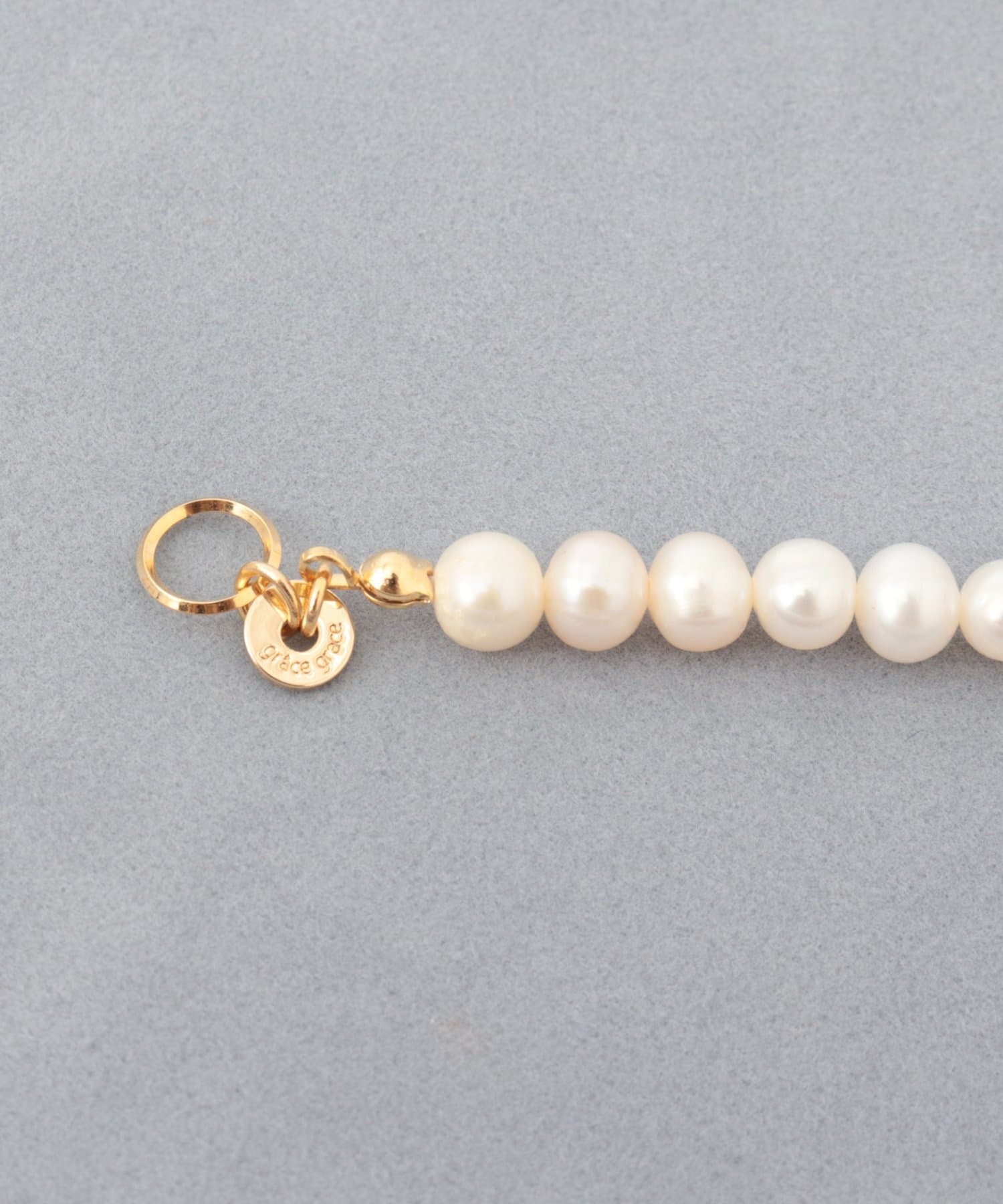 NOLLEY'S(ノーリーズ) 【grace grace/グラスグラス】淡水パールショートネックレス-Rita