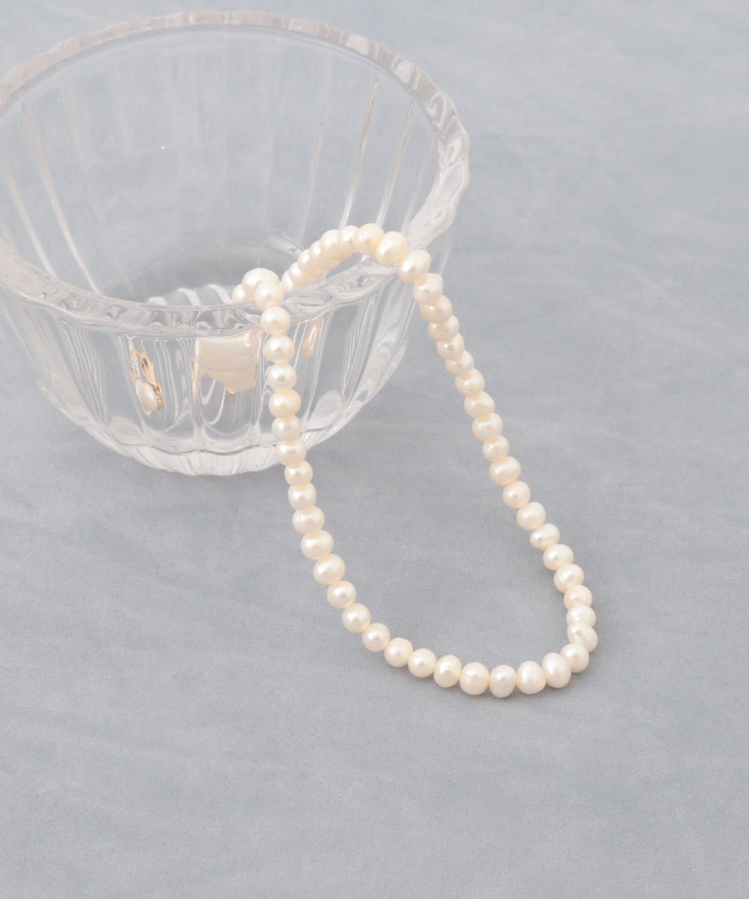 NOLLEY'S(ノーリーズ) 【grace grace/グラスグラス】淡水パールショートネックレス-Rita