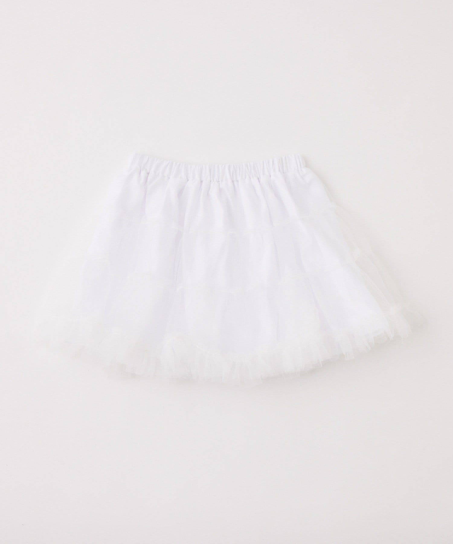 one after another NICE CLAUP(ワンアフターアナザー ナイスクラップ) 【premiumorder】チュールティアードミ二スカート