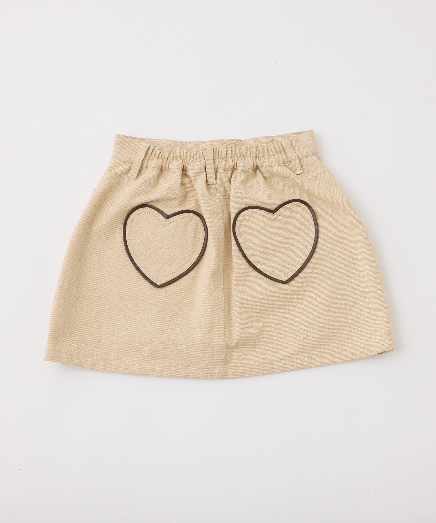 one after another NICE CLAUP(ワンアフターアナザー ナイスクラップ) 【Heart collection】ハートポケットミニスカート