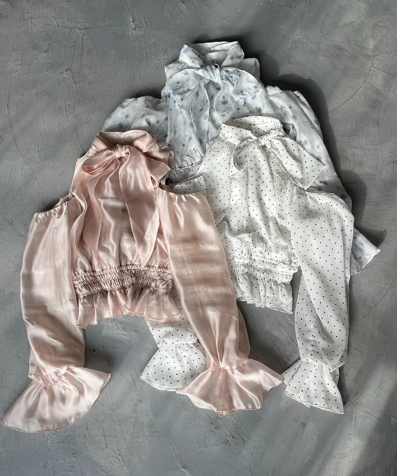 one after another NICE CLAUP(ワンアフターアナザー ナイスクラップ) ボウタイアメスリシアーブラウス