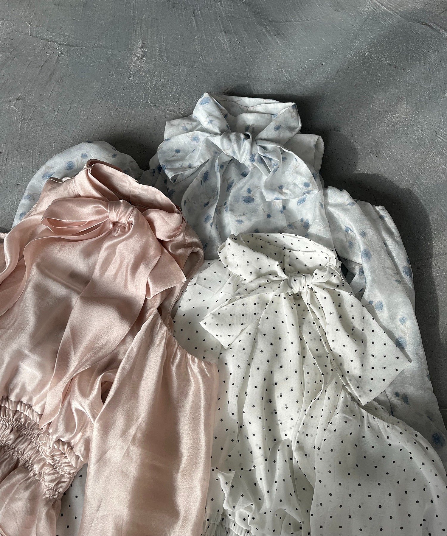 one after another NICE CLAUP(ワンアフターアナザー ナイスクラップ) ボウタイアメスリシアーブラウス