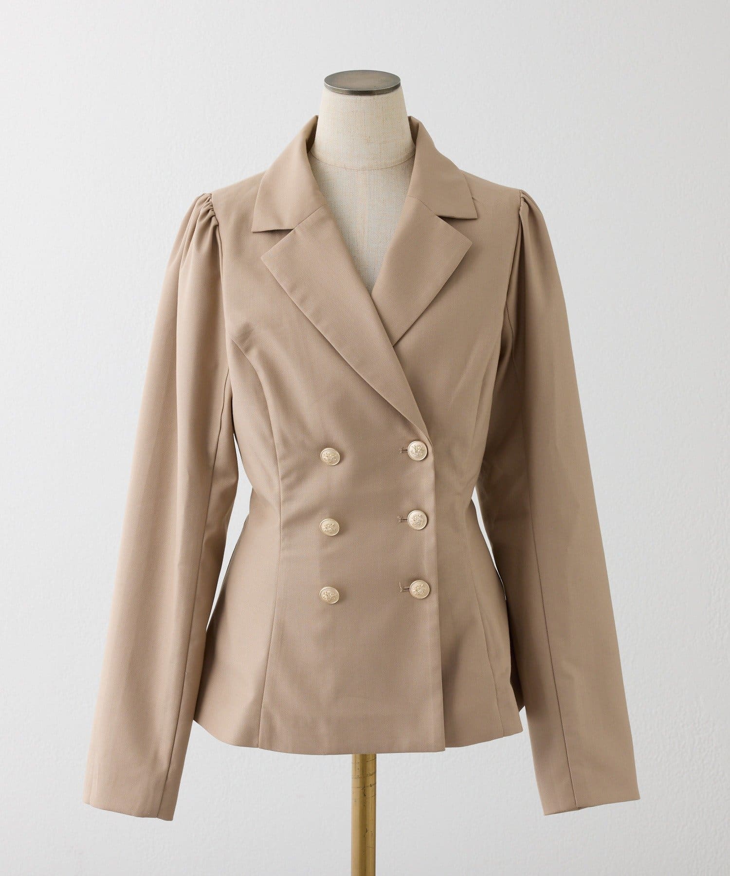 one after another NICE CLAUP(ワンアフターアナザー ナイスクラップ) 【premiumorder】ペプラムジャケット