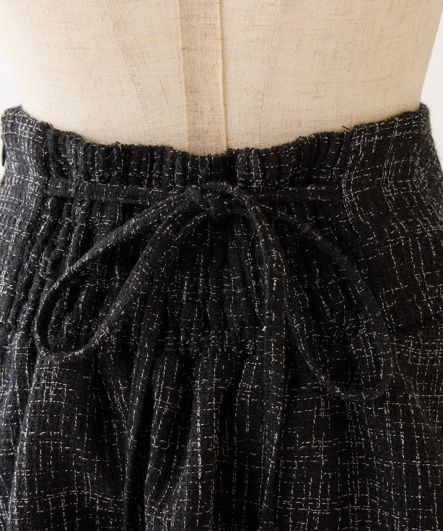 one after another NICE CLAUP(ワンアフターアナザー ナイスクラップ) 【premiumorder】ツイードプリーツスカート