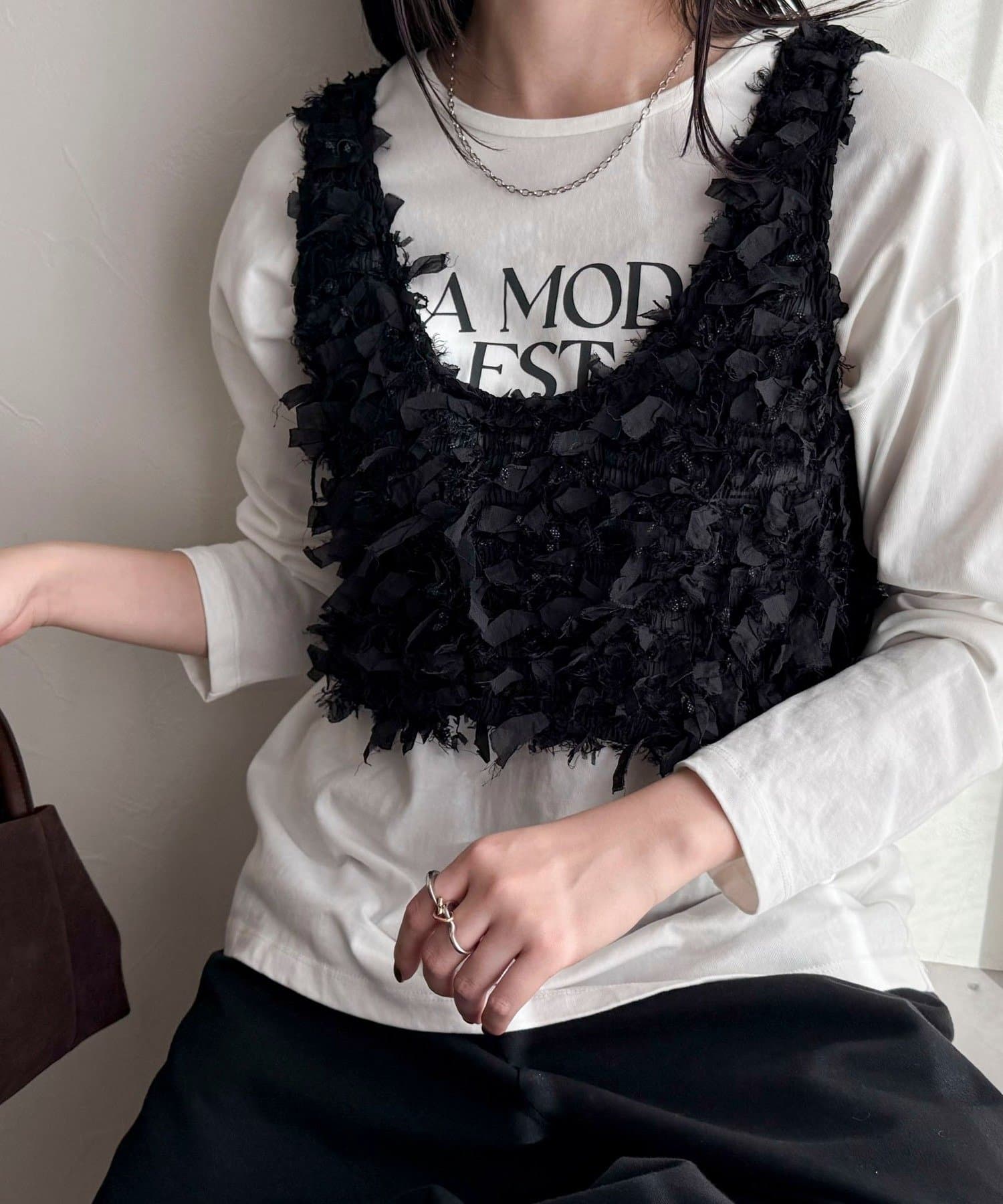 FREDY & GLOSTER(フレディ アンド グロスター) リボンテープビスチェ