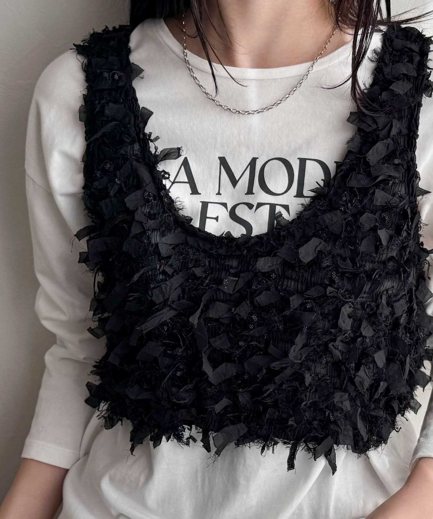 FREDY & GLOSTER(フレディ アンド グロスター) リボンテープビスチェ