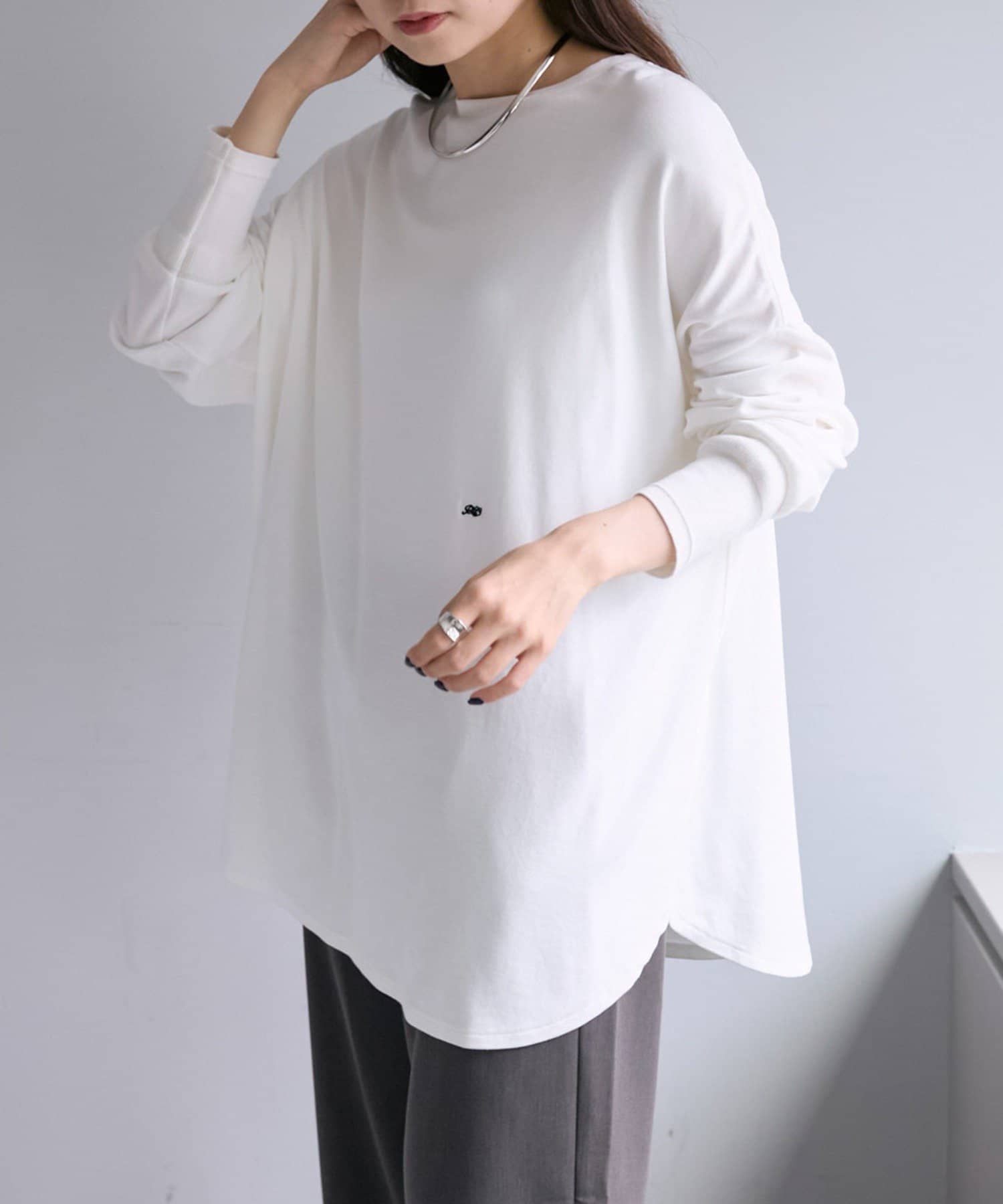 PUAL CE CIN(ピュアルセシン) 【追加生産決定！】万能レイヤードカットソー