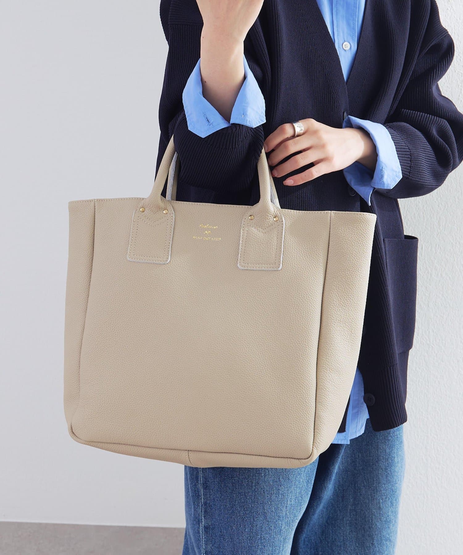 PUAL CE CIN(ピュアルセシン) レザートートバッグ