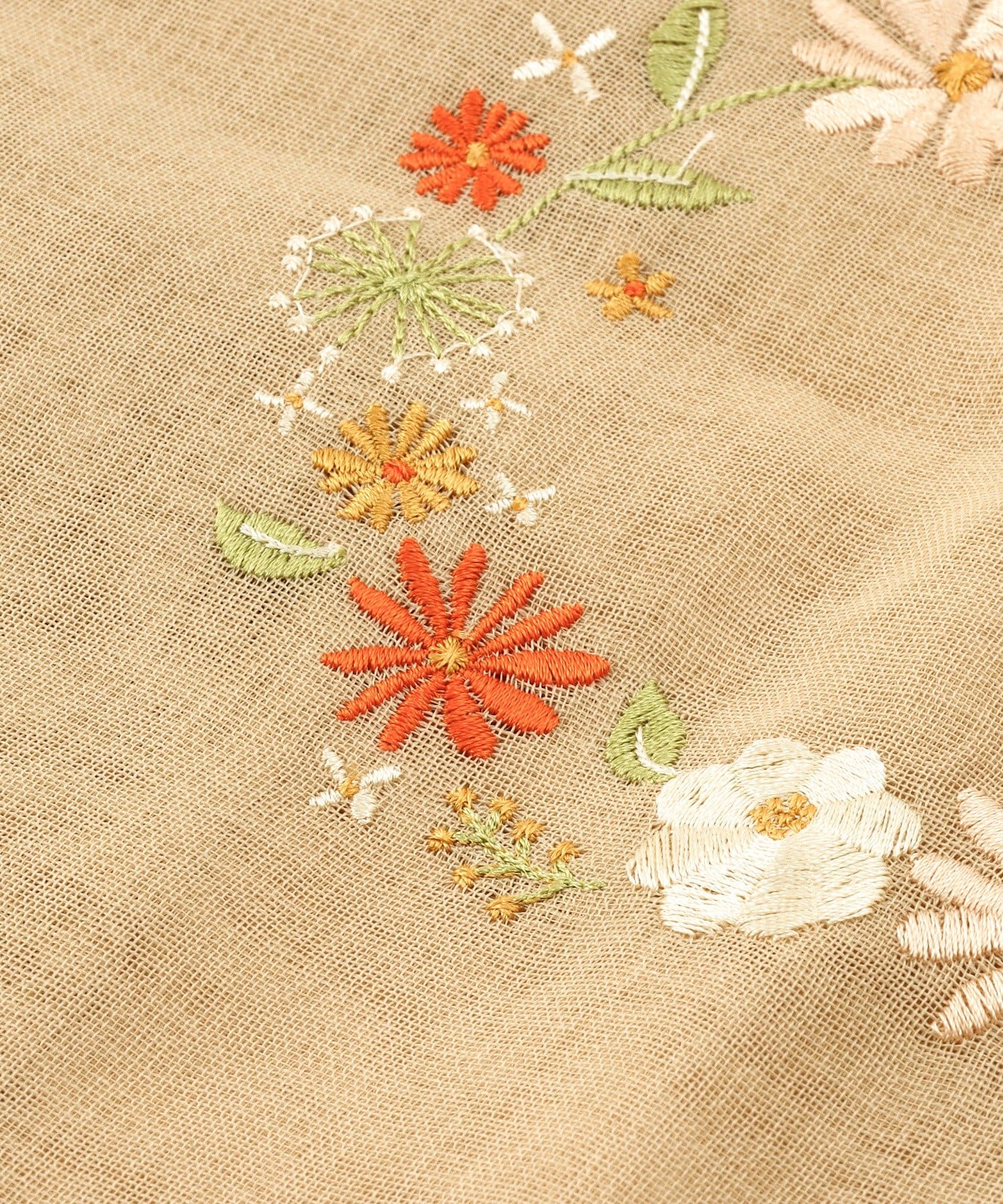 salut!(サリュ) リース刺繍マルシェバッグ