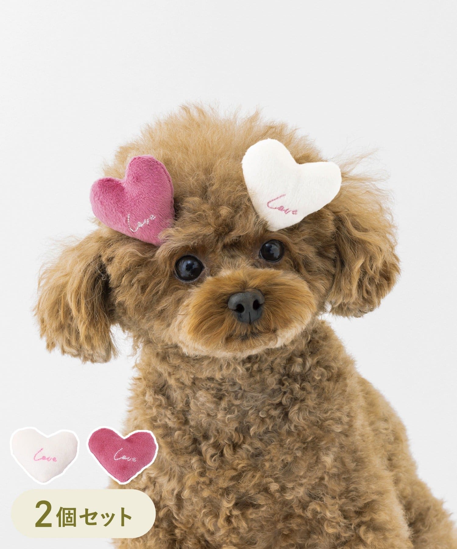 3COINS(スリーコインズ) ハートヘアピン