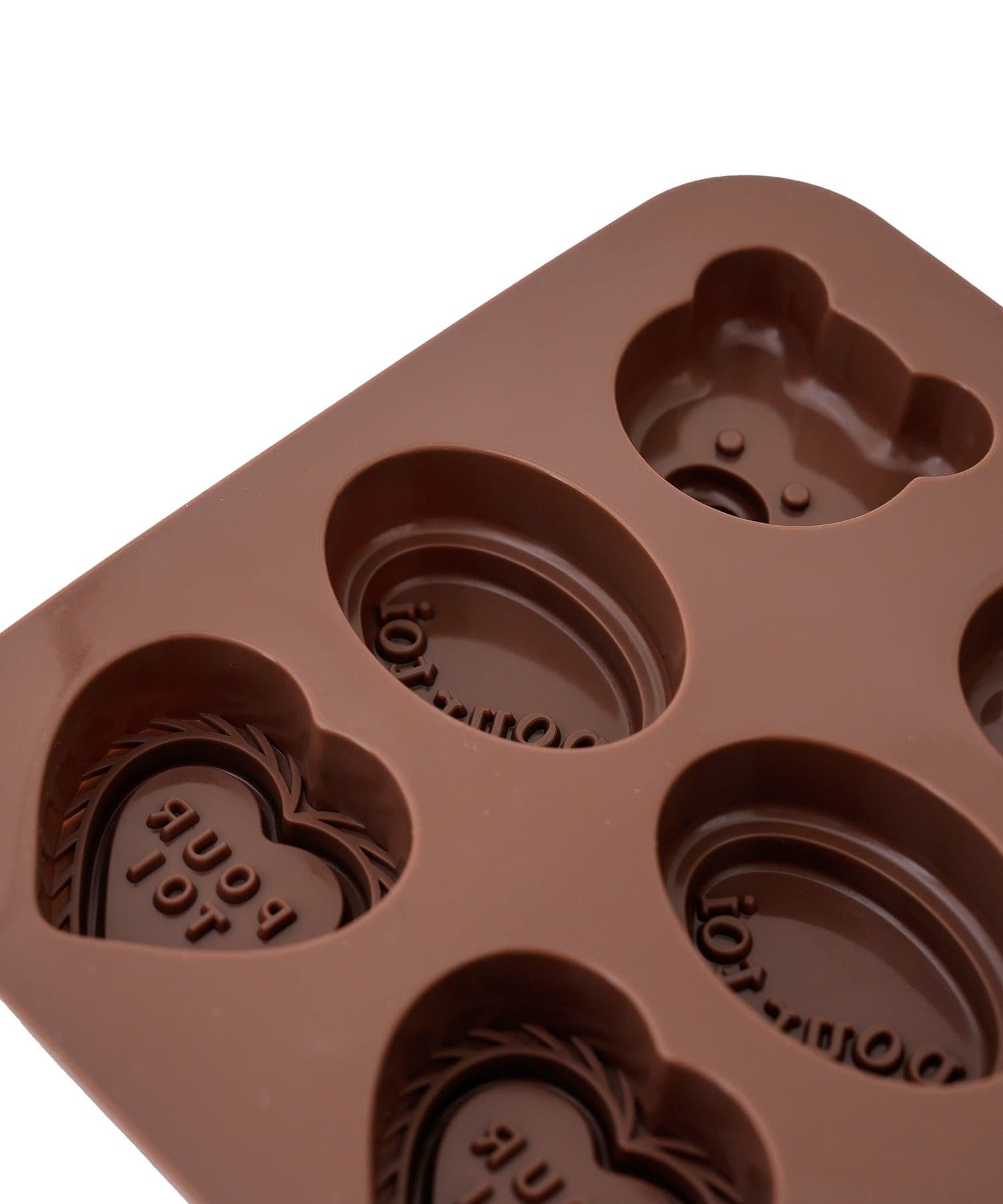 3COINS(スリーコインズ) シリコーンチョコレート型／Valentine