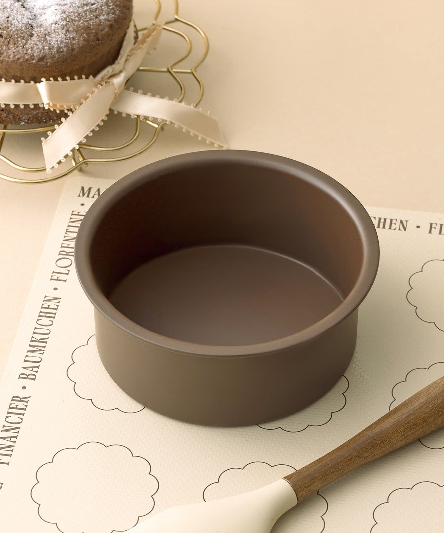 3COINS(スリーコインズ) ホールケーキ型：16cm／Valentine