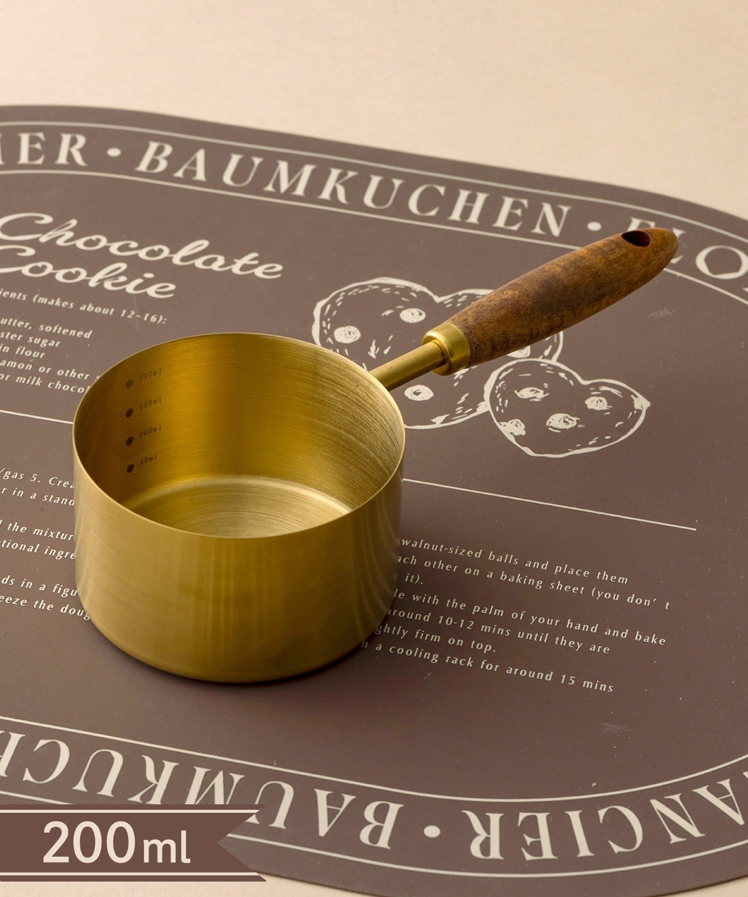 3COINS(スリーコインズ) 計量カップ：200ml／Valentine