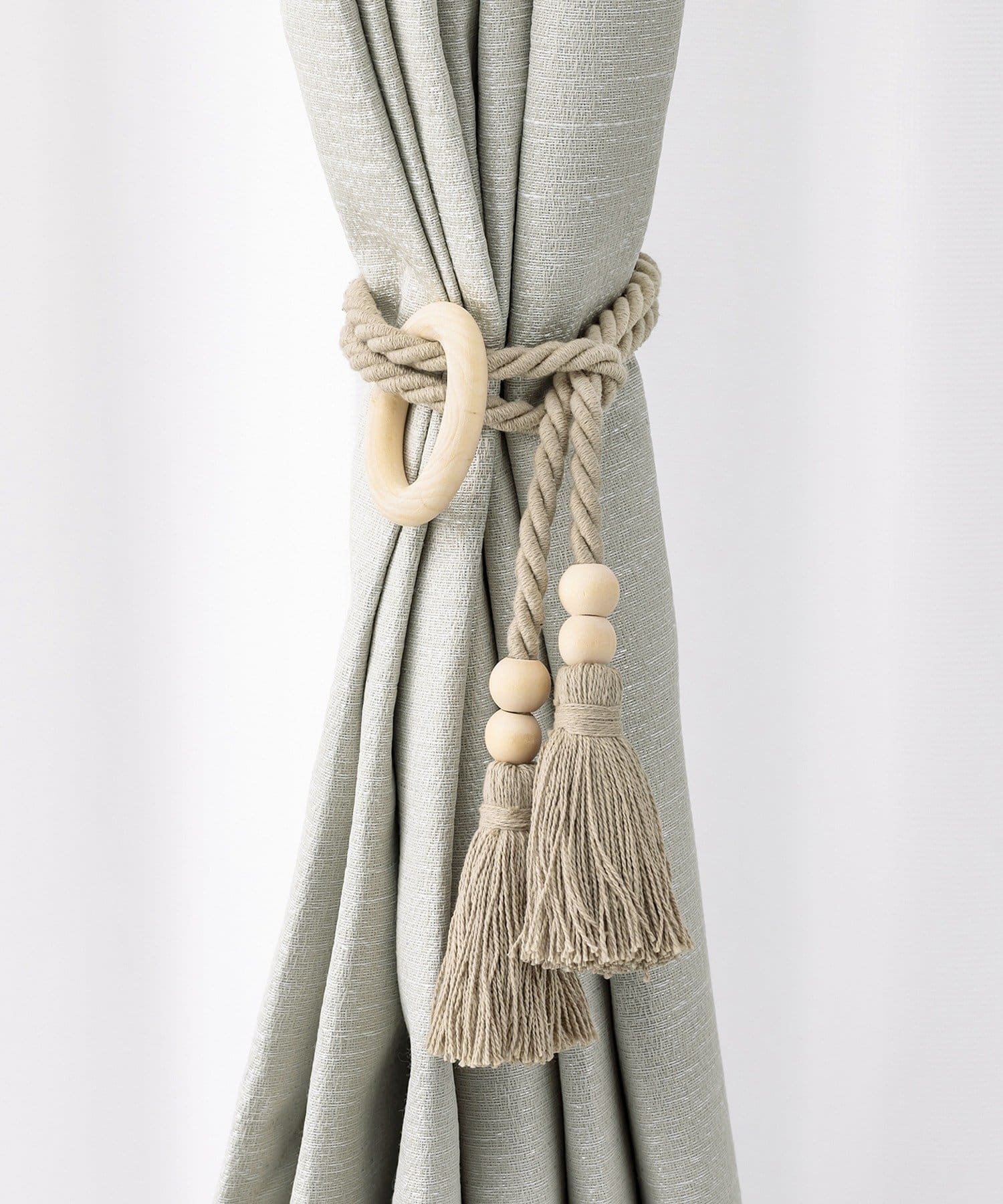 3COINS(スリーコインズ) パーツ付きカーテンタッセル