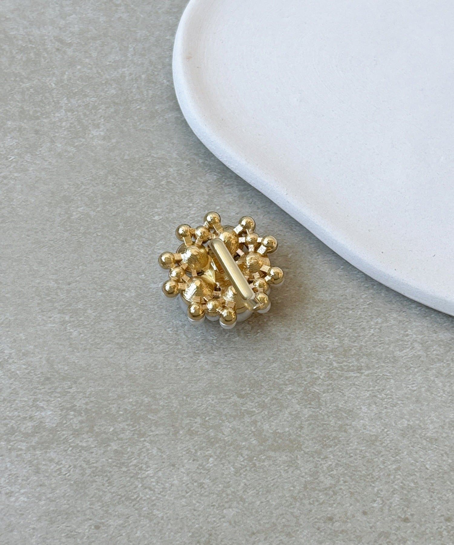 3COINS(スリーコインズ) フラワーパールヘアフック