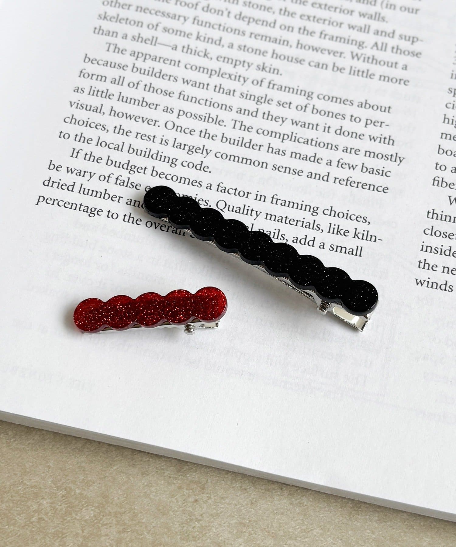 3COINS(スリーコインズ) ウネウネクリップ2個セット