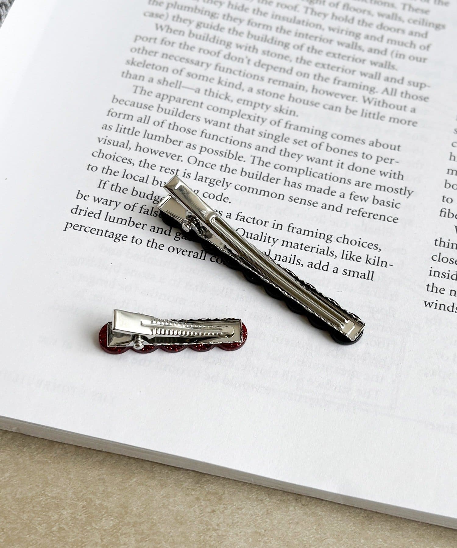 3COINS(スリーコインズ) ウネウネクリップ2個セット