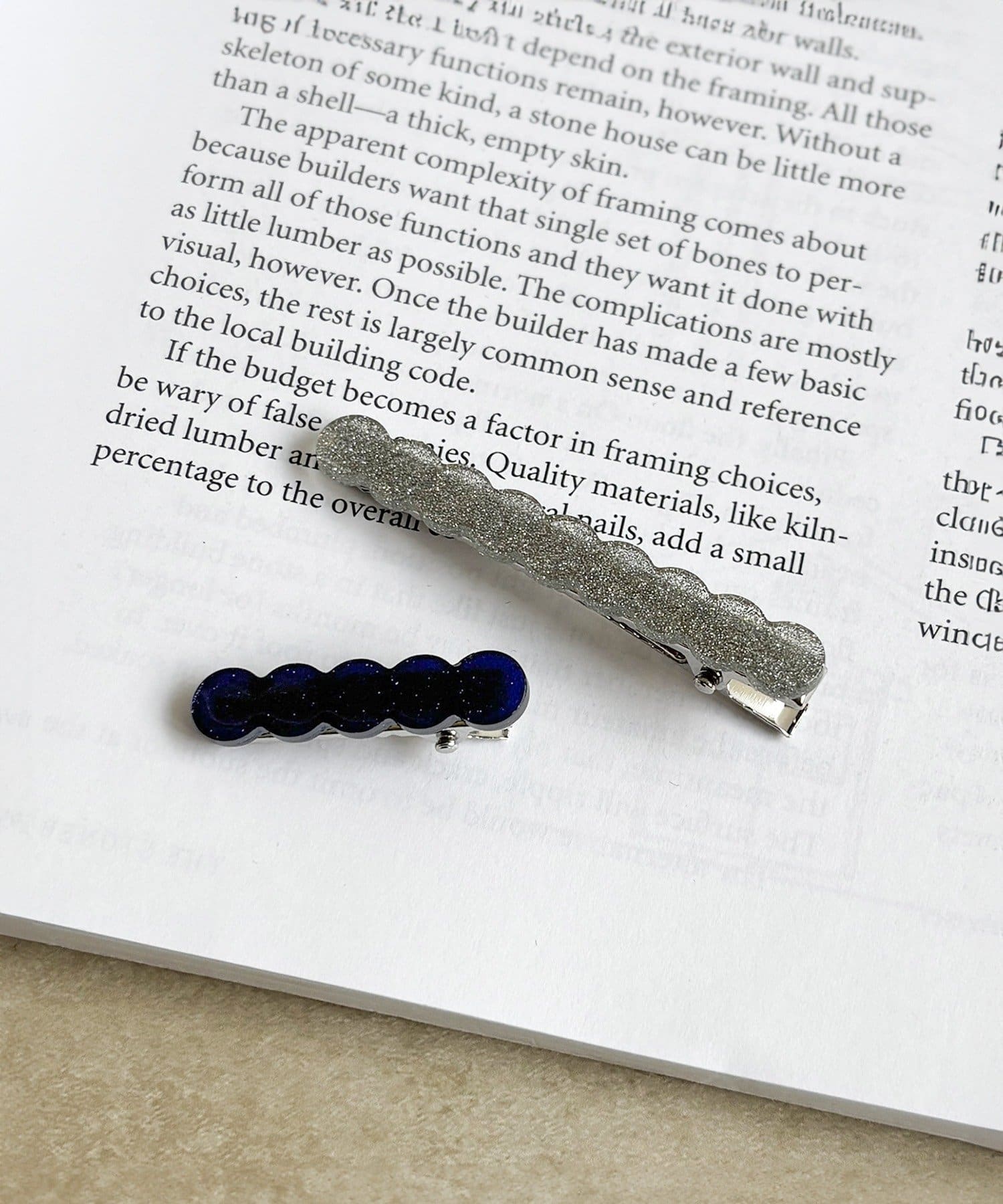 3COINS(スリーコインズ) ウネウネクリップ2個セット