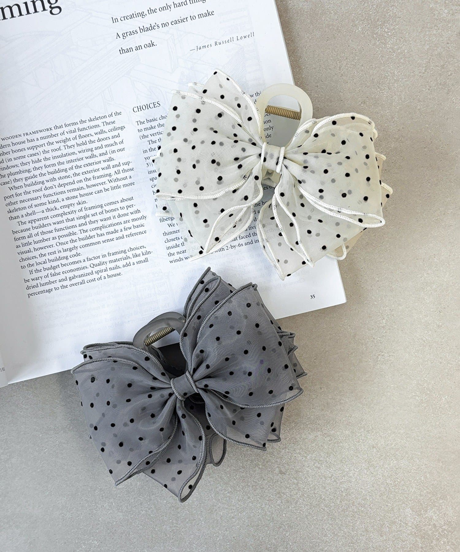 3COINS(スリーコインズ) ドットリボンバンス