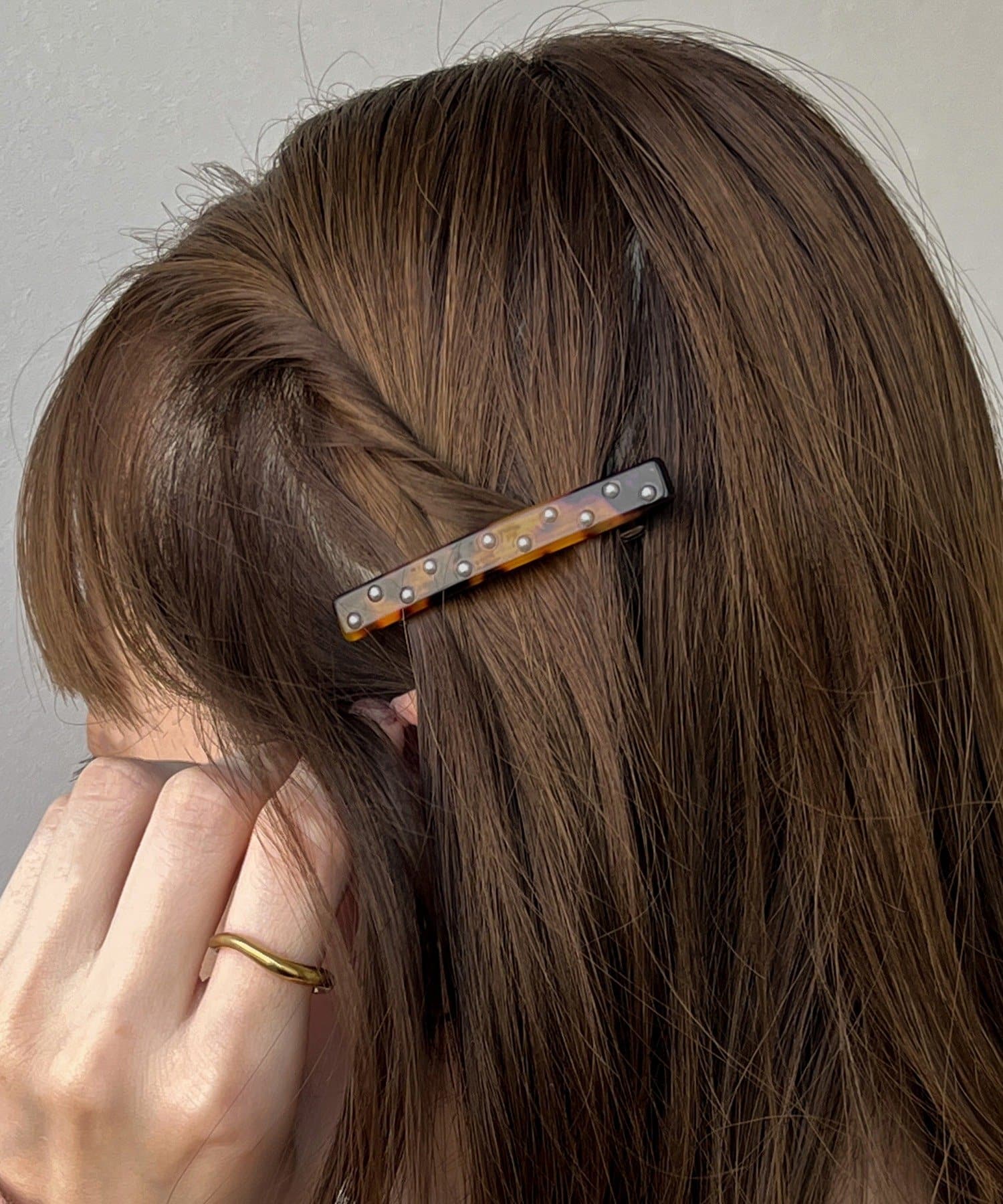 3COINS(スリーコインズ) パールドットミニバレッタ2個セット