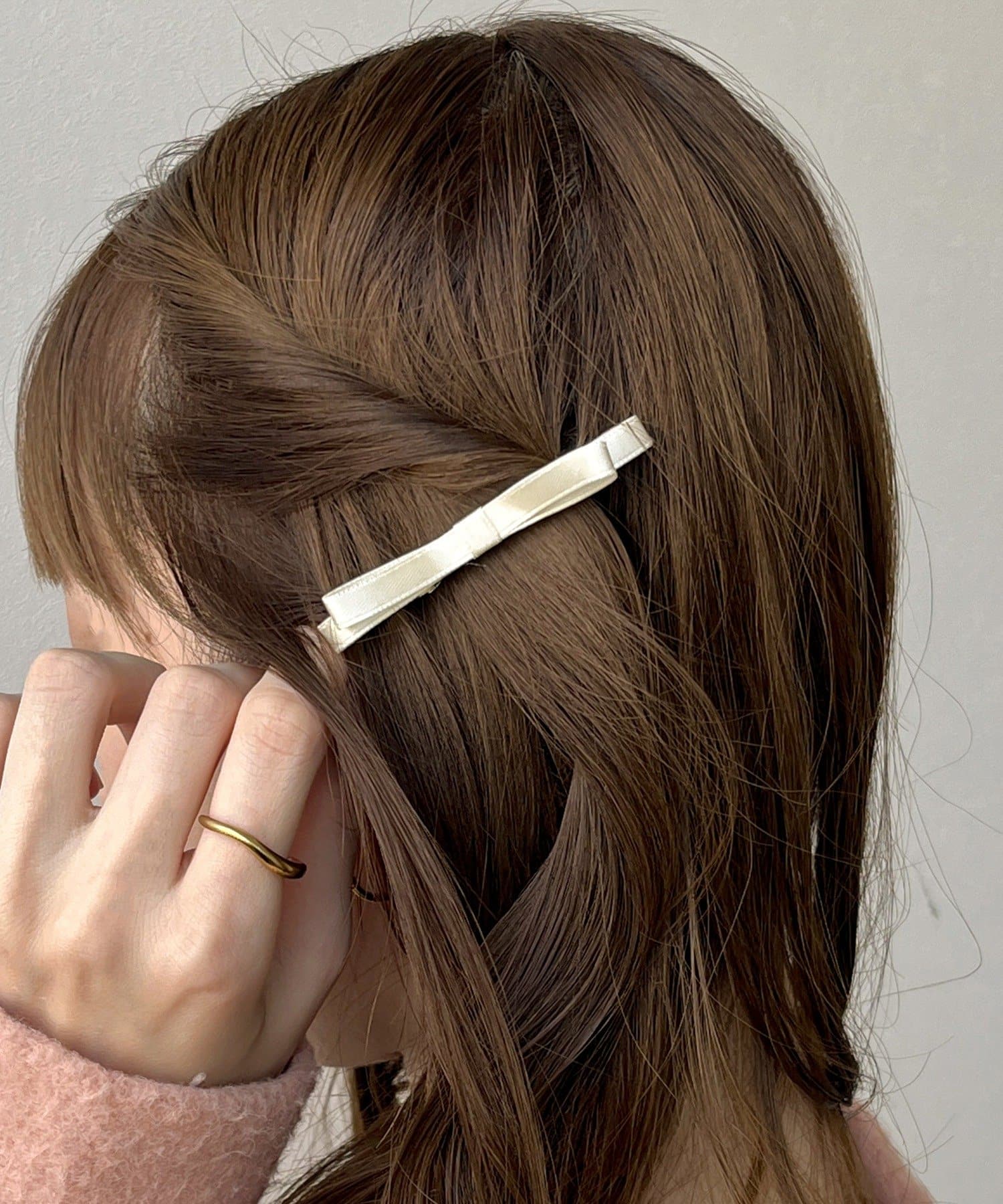 3COINS(スリーコインズ) サテンリボンミニバレッタ2個セット