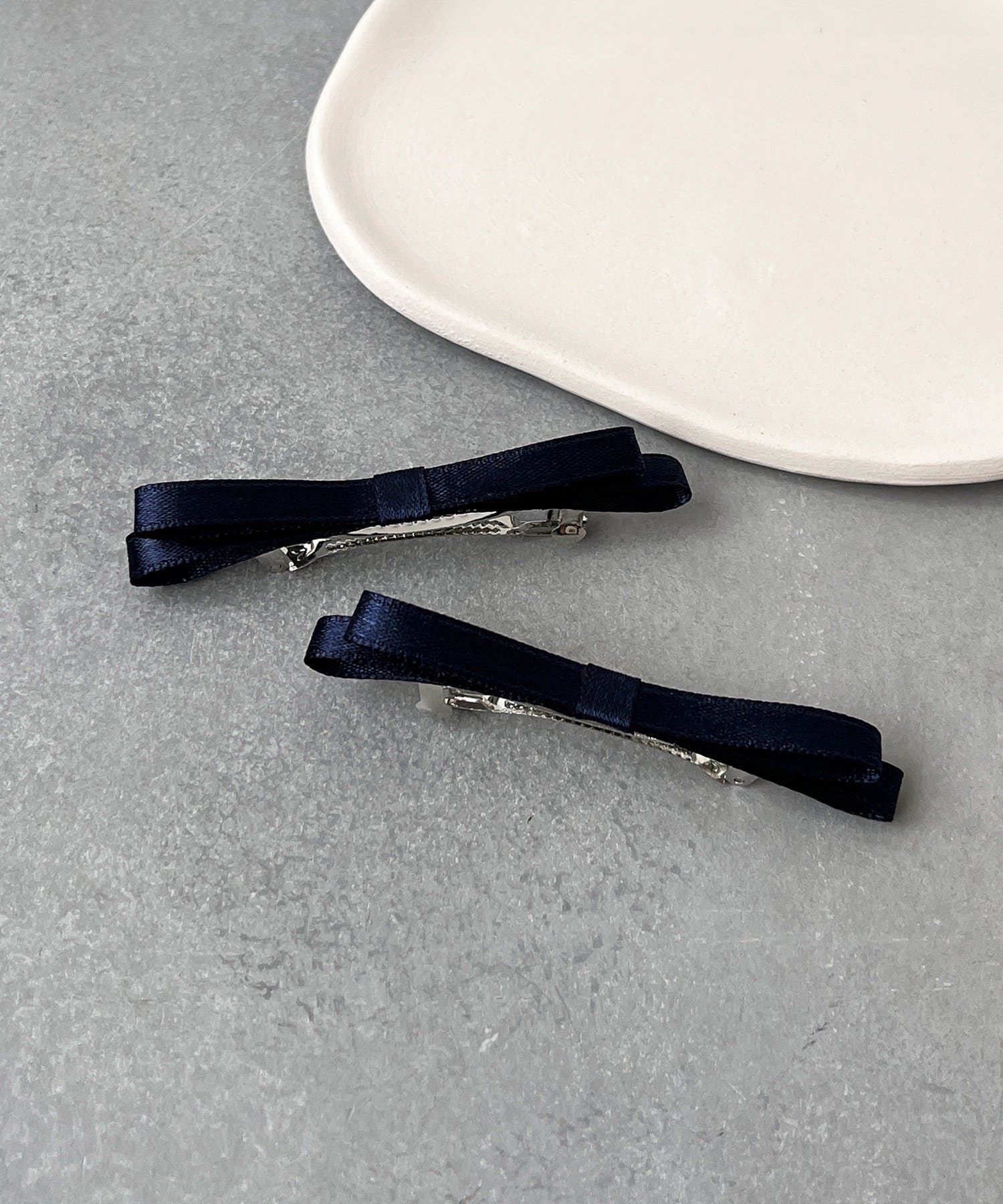 3COINS(スリーコインズ) サテンリボンミニバレッタ2個セット